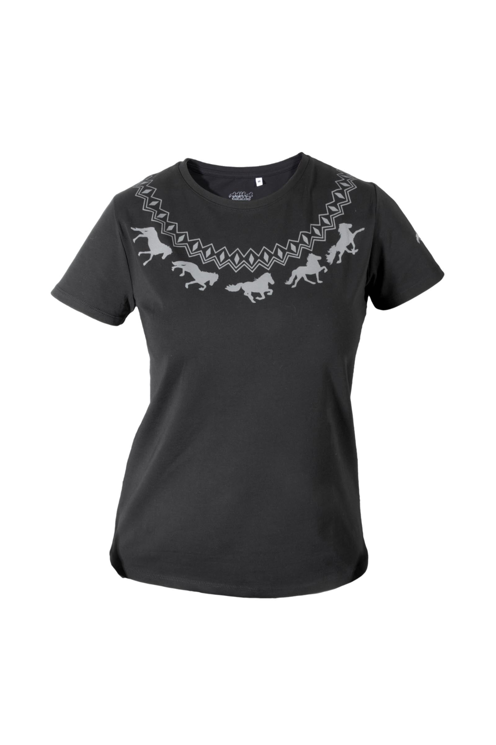 Karlslund Gæðingur t-shirt Damridkläder