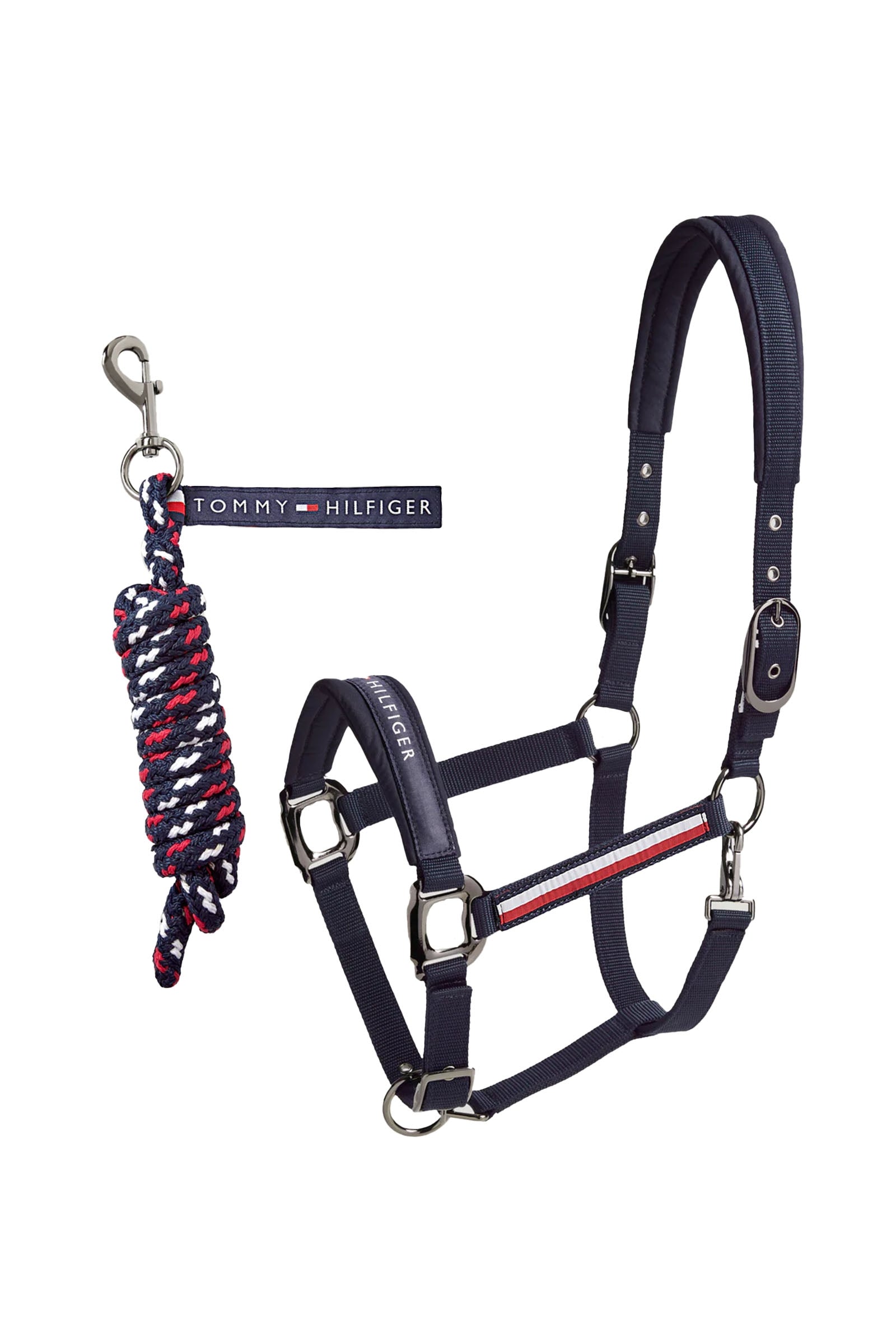 Tommy Hilfiger Equestrian Yale grimma och grimskaft set Grimma & grimskaft