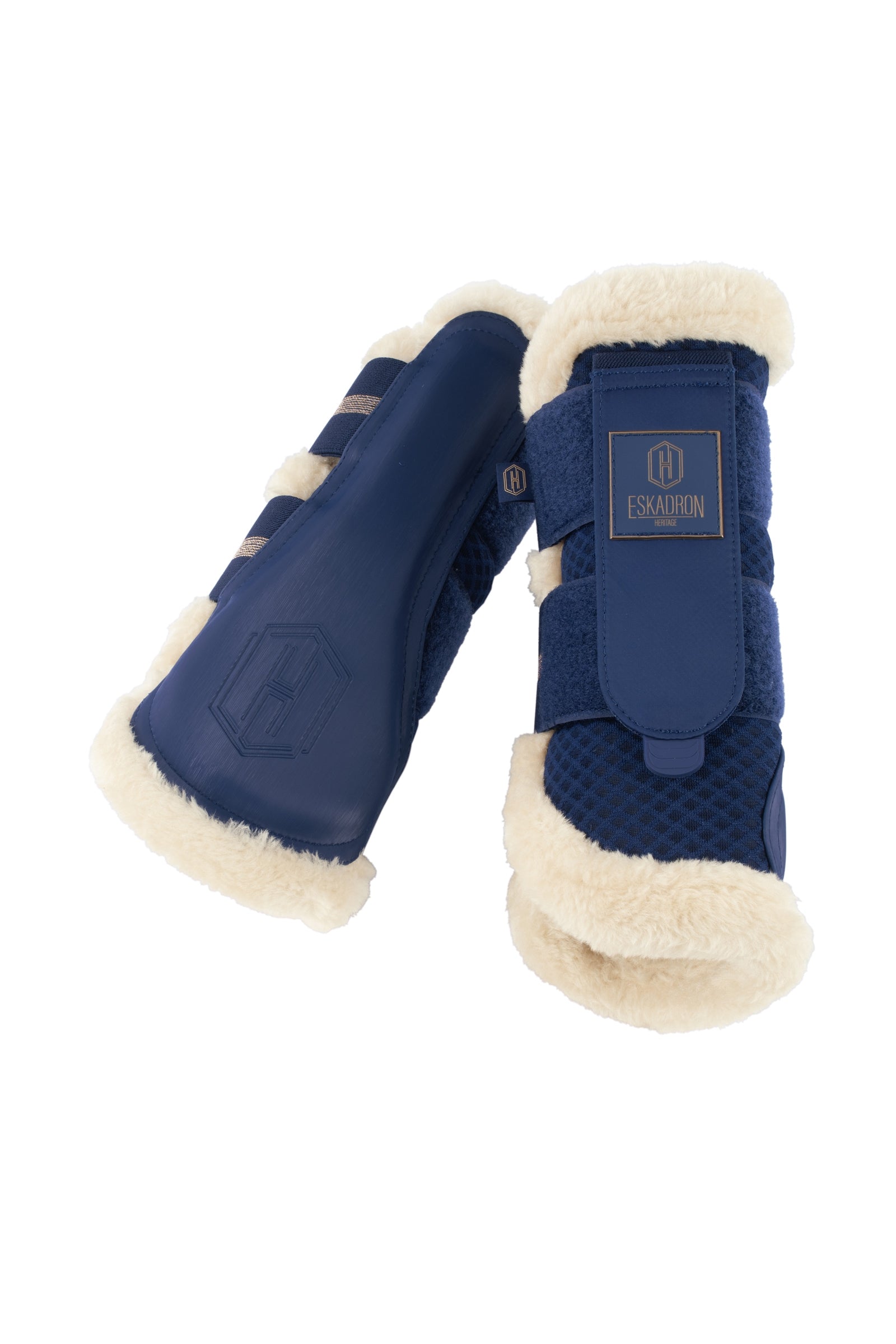 Eskadron Heritage AW24 Mesh Boots till hästar med fuskpäls Leg Protection & Hoof Protection for Horses