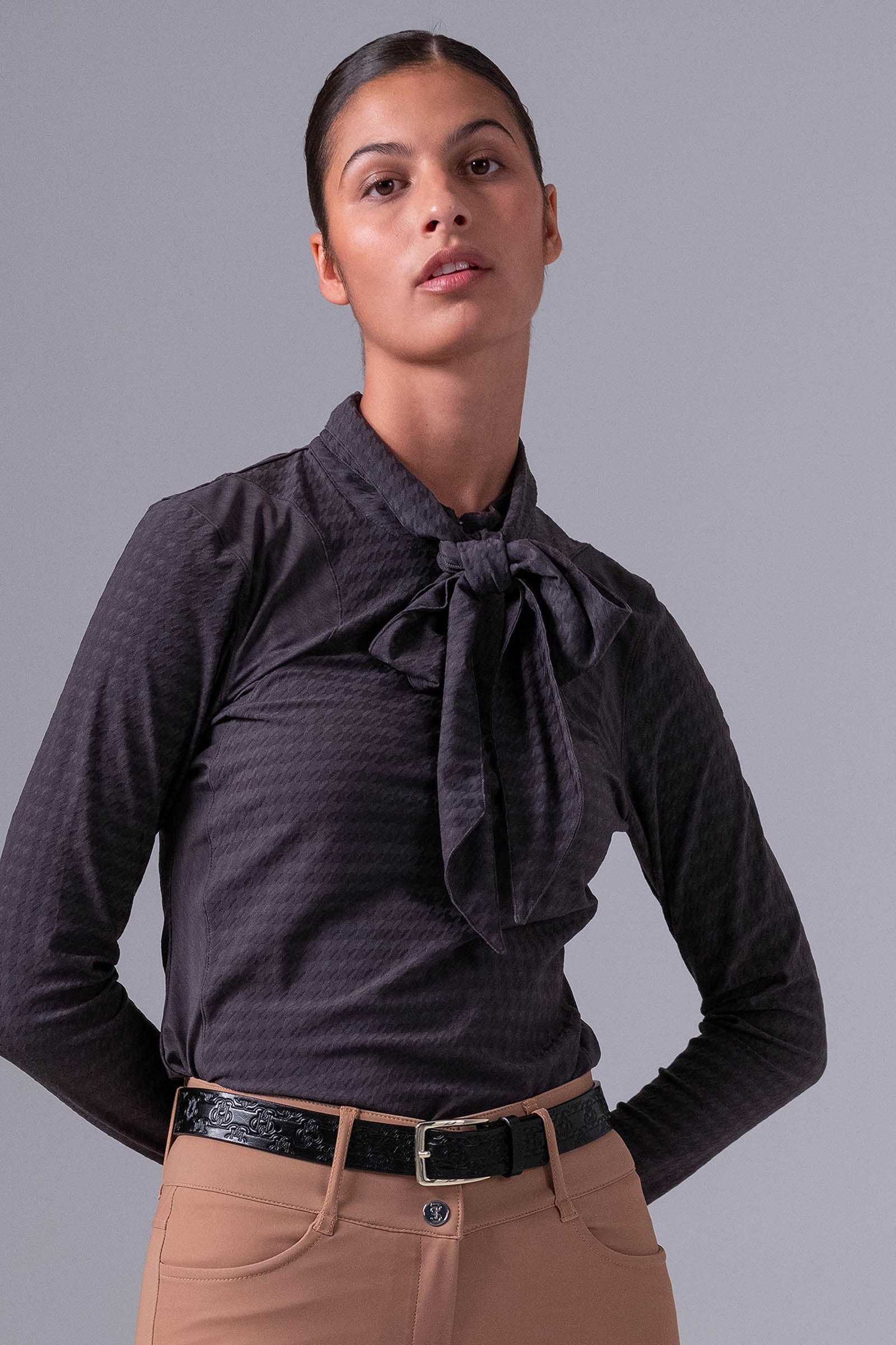 PS of Sweden Delilah Women´s Bow Baselayer Shirt Longsleeved Damridkläder