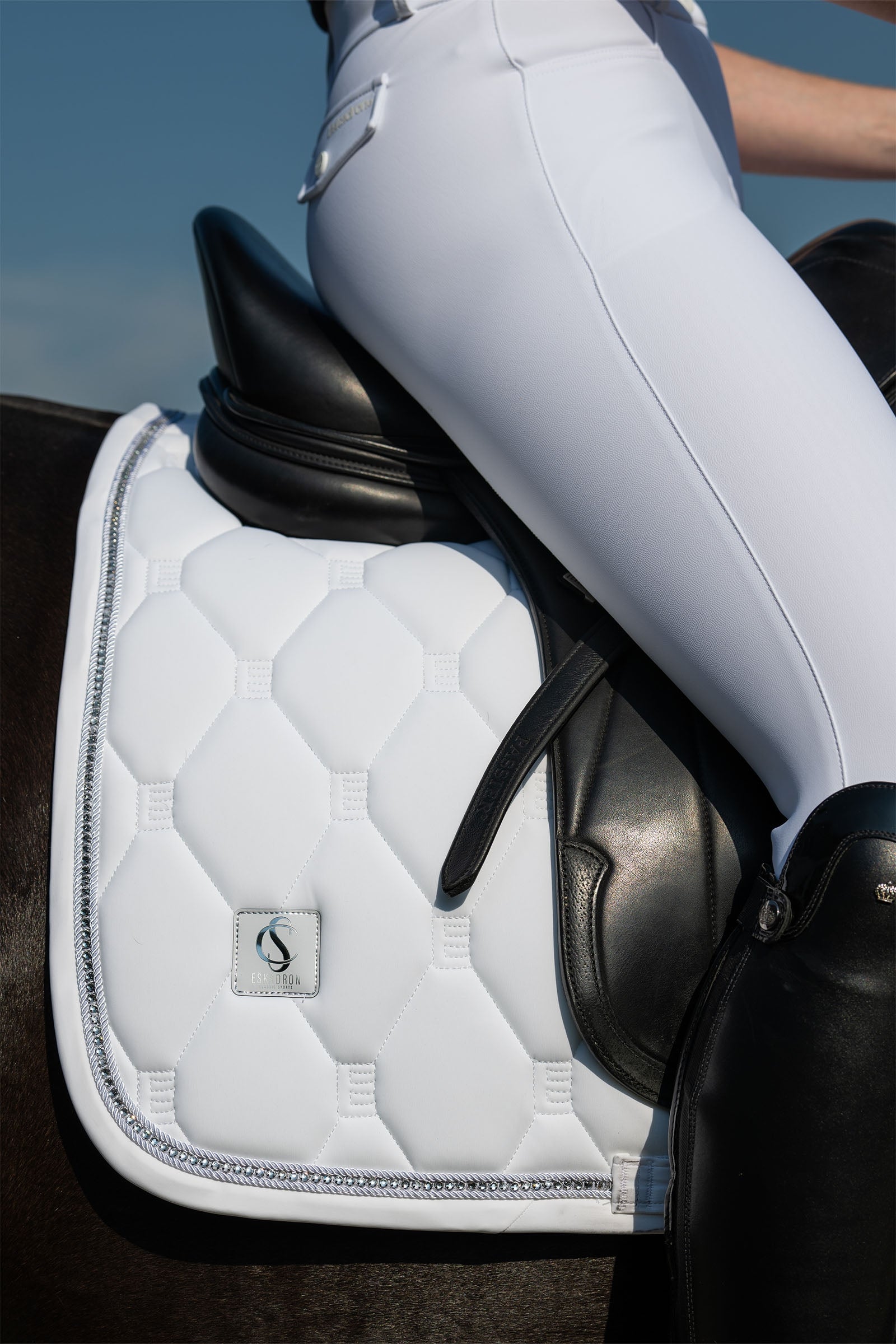 Eskadron Classic Sports SS25 Softshell Crystal Dressage Saddle Pad Saddle Pads