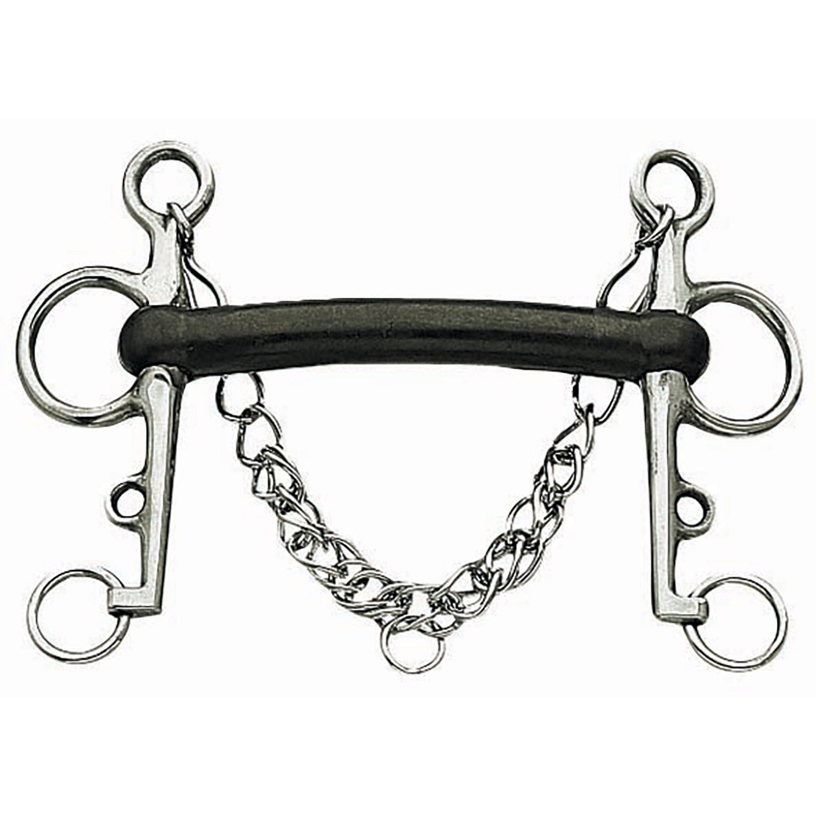 Korsteel Hard Rubber rakt Pelham-gummibett Bett