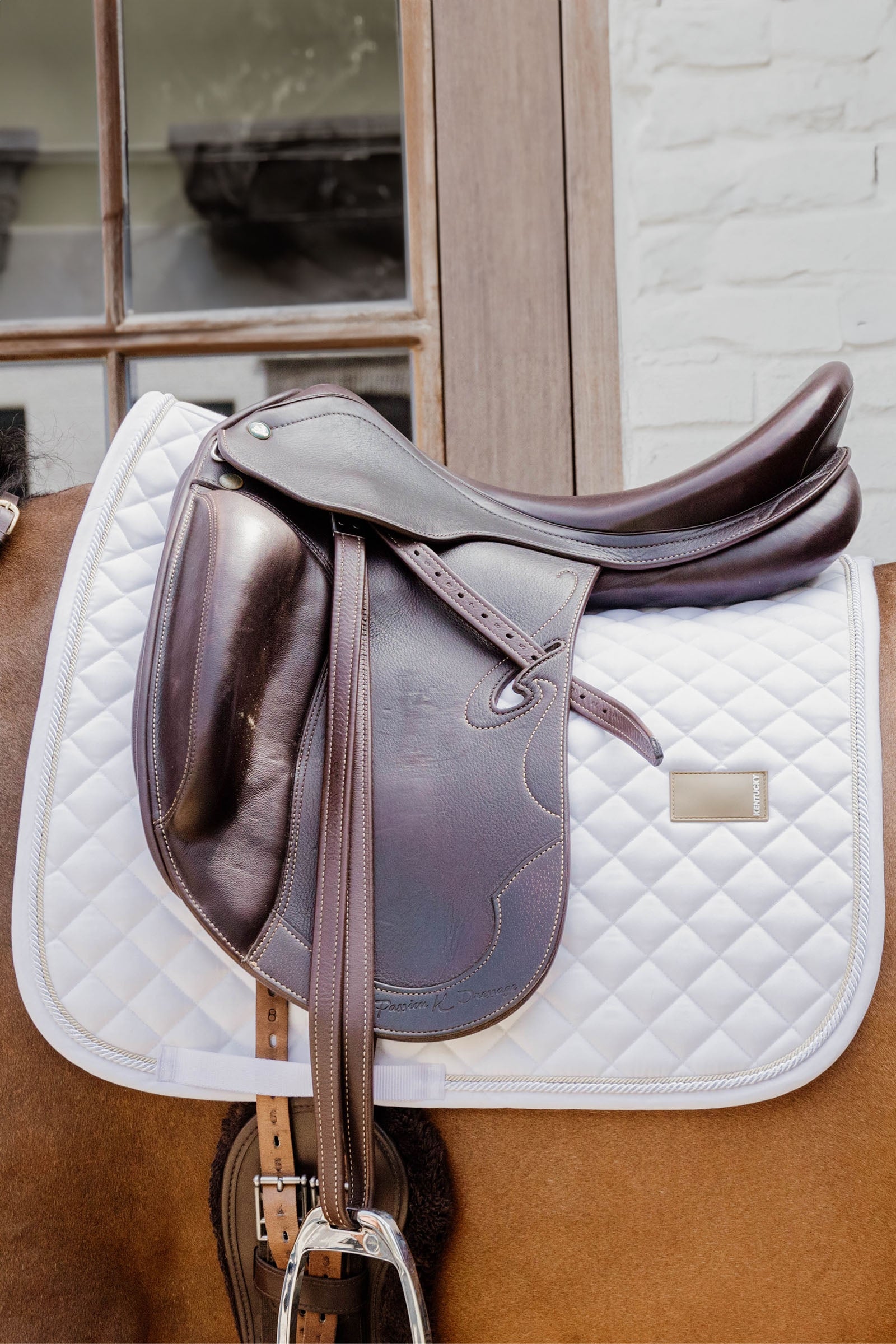 Kentucky Horsewear Dressage Saddle Pad diamond rope Saddle Pads