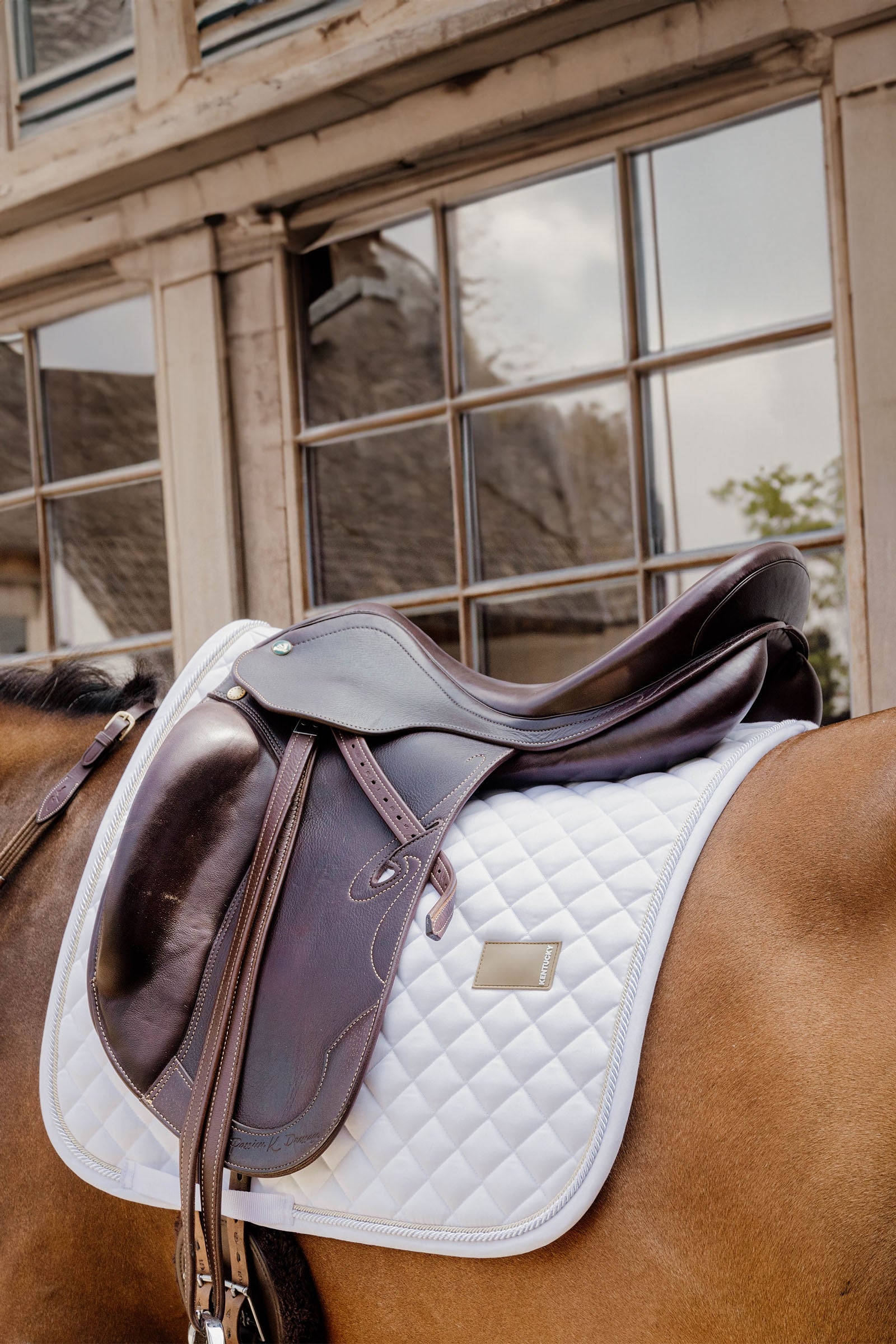 Kentucky Horsewear Dressage Saddle Pad diamond rope Saddle Pads
