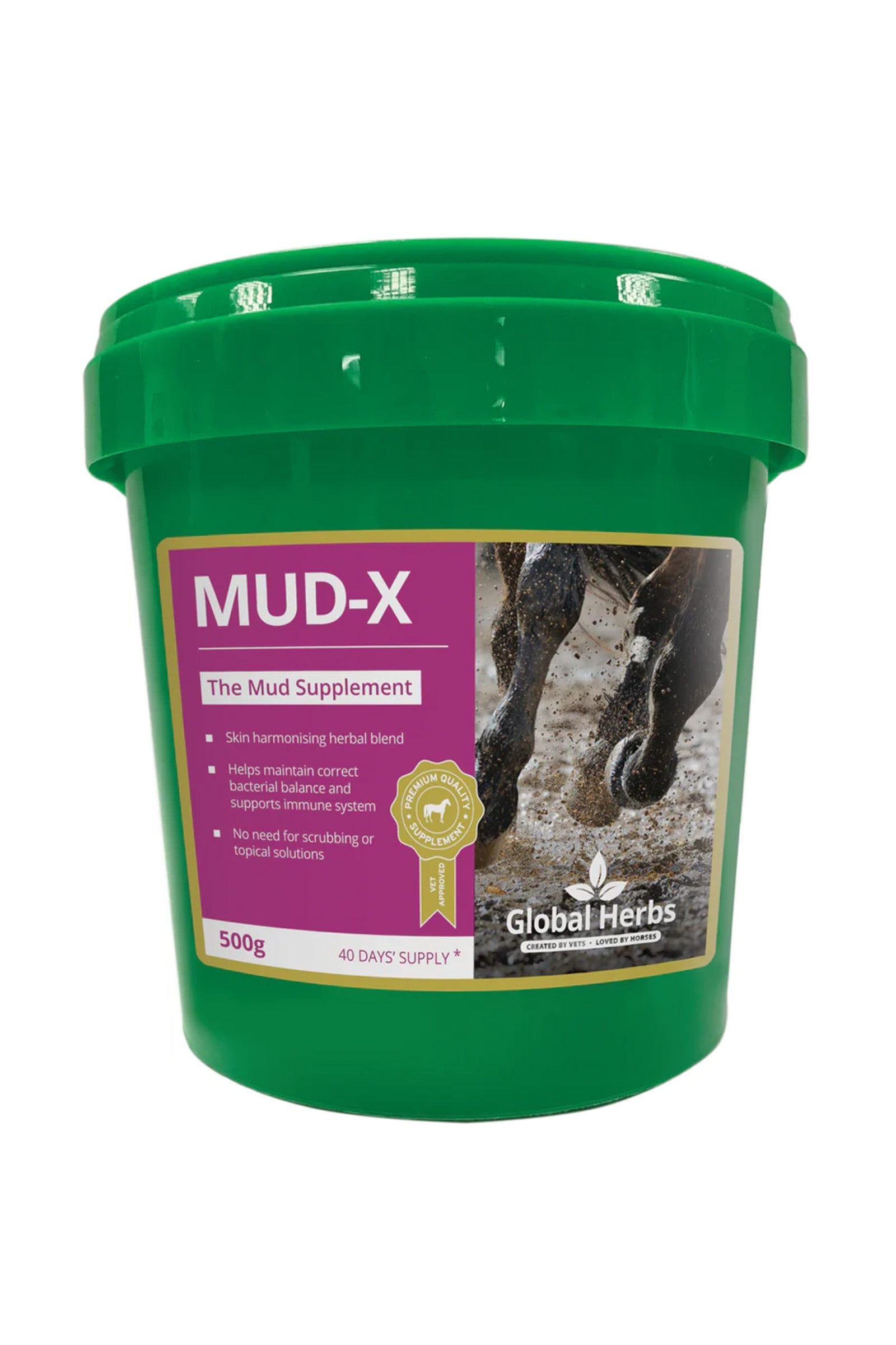 Global Herbs Mud-X 500 g Horse Feed & Nutrition