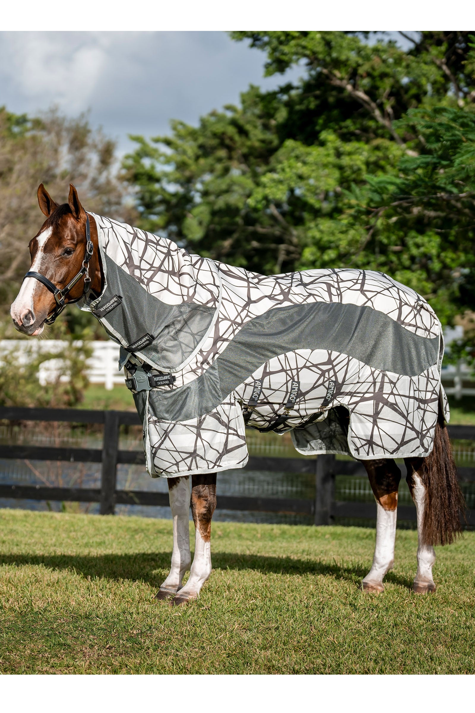 Horseware Amigo 3-in-1 CamoFly Flugtäcke Hästtäcken
