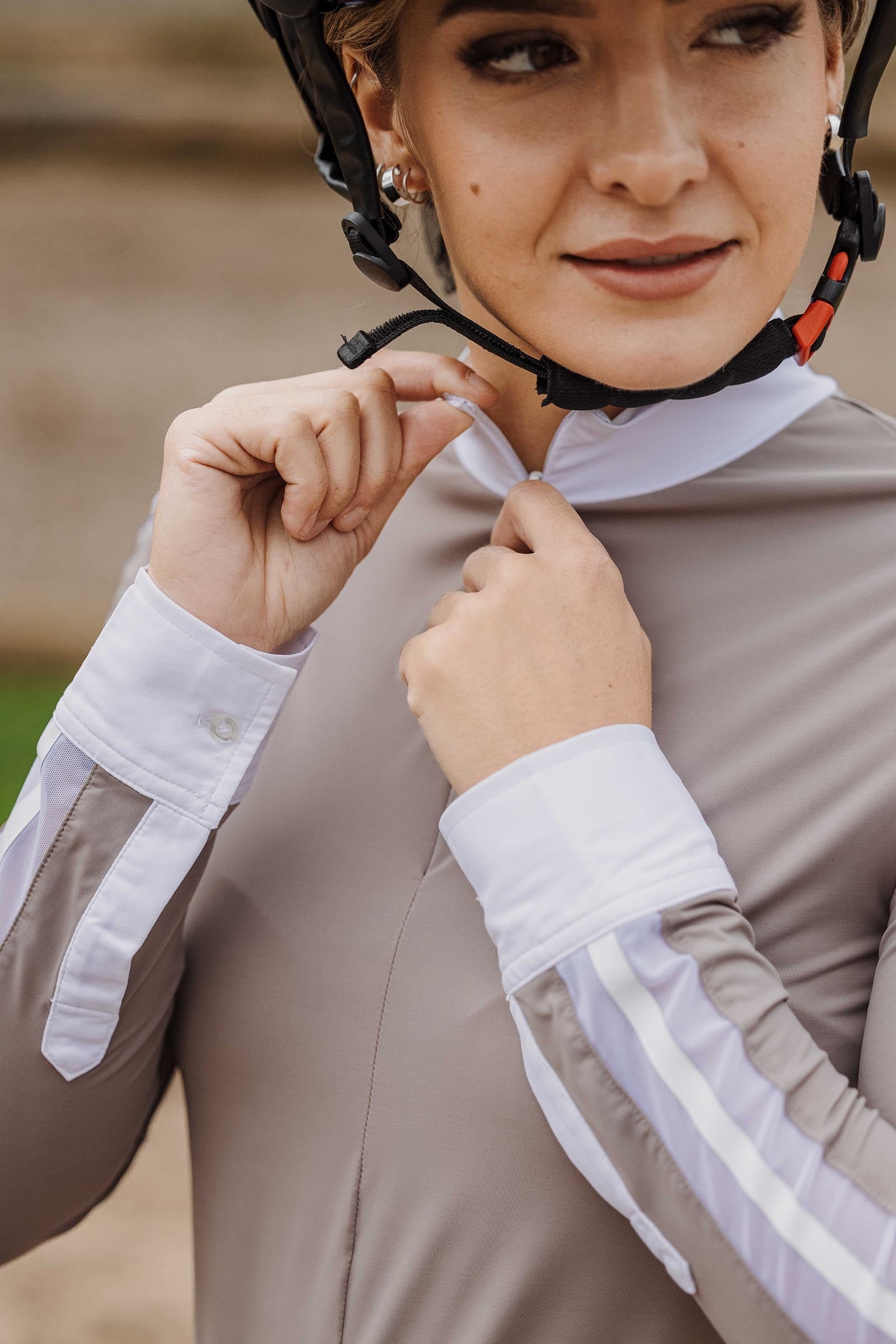 Equi Theme EQUITHÈME Estoril Women´s Longsleeve Show Polo Shirt Women’s Riding Clothing