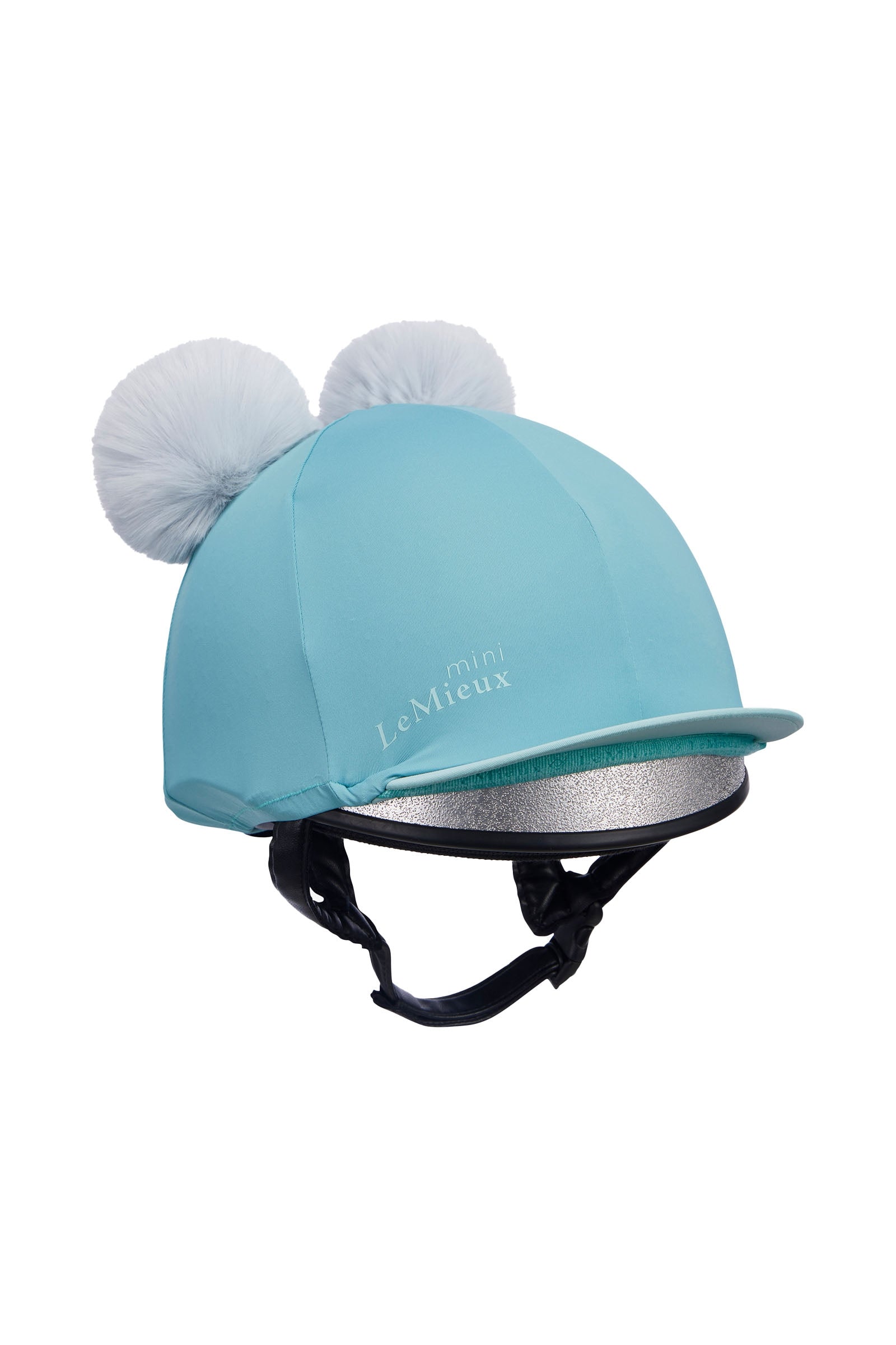 LeMieux Mini Double Pom Hat Silk Accessories