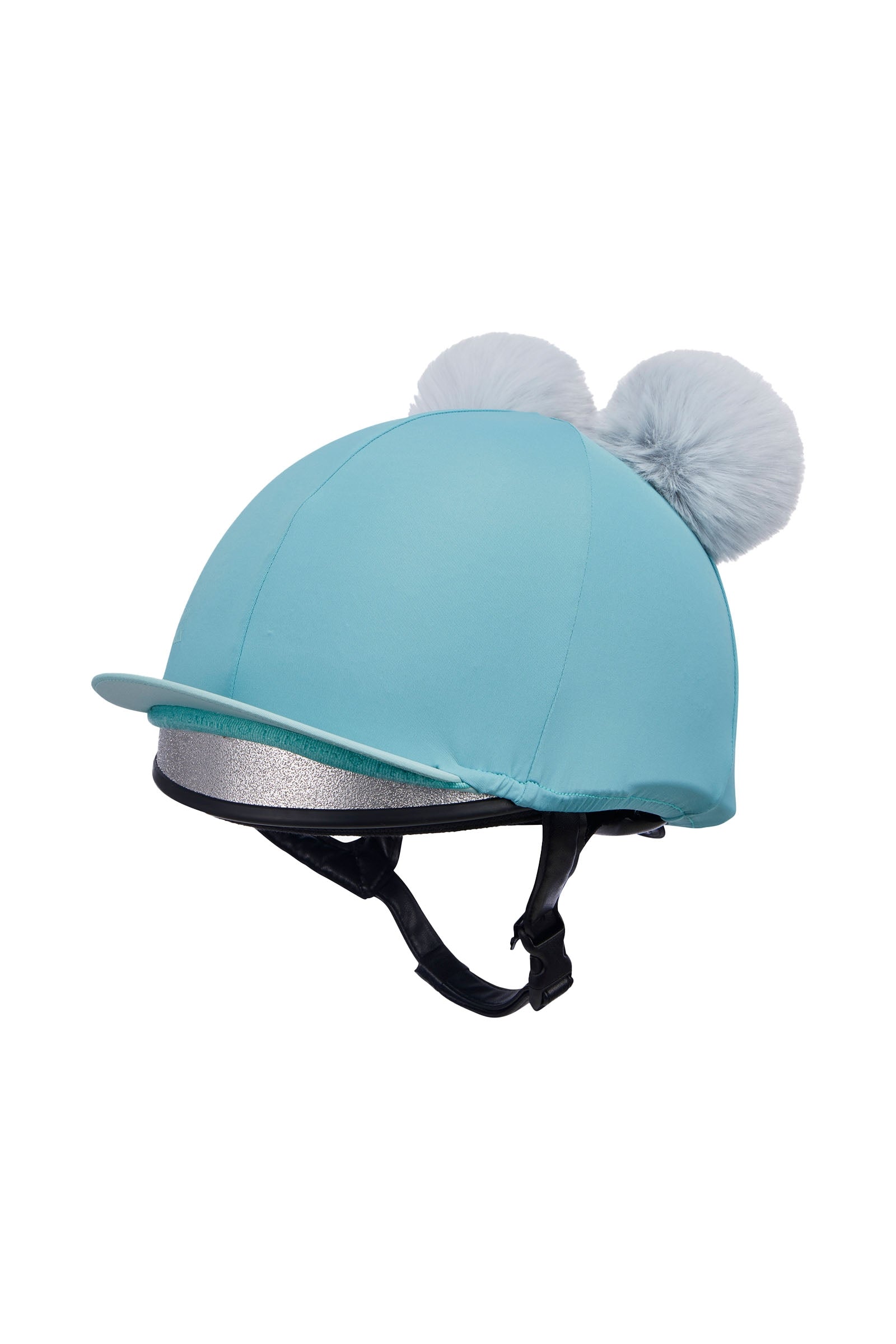 LeMieux Mini Double Pom Hat Silk Accessories