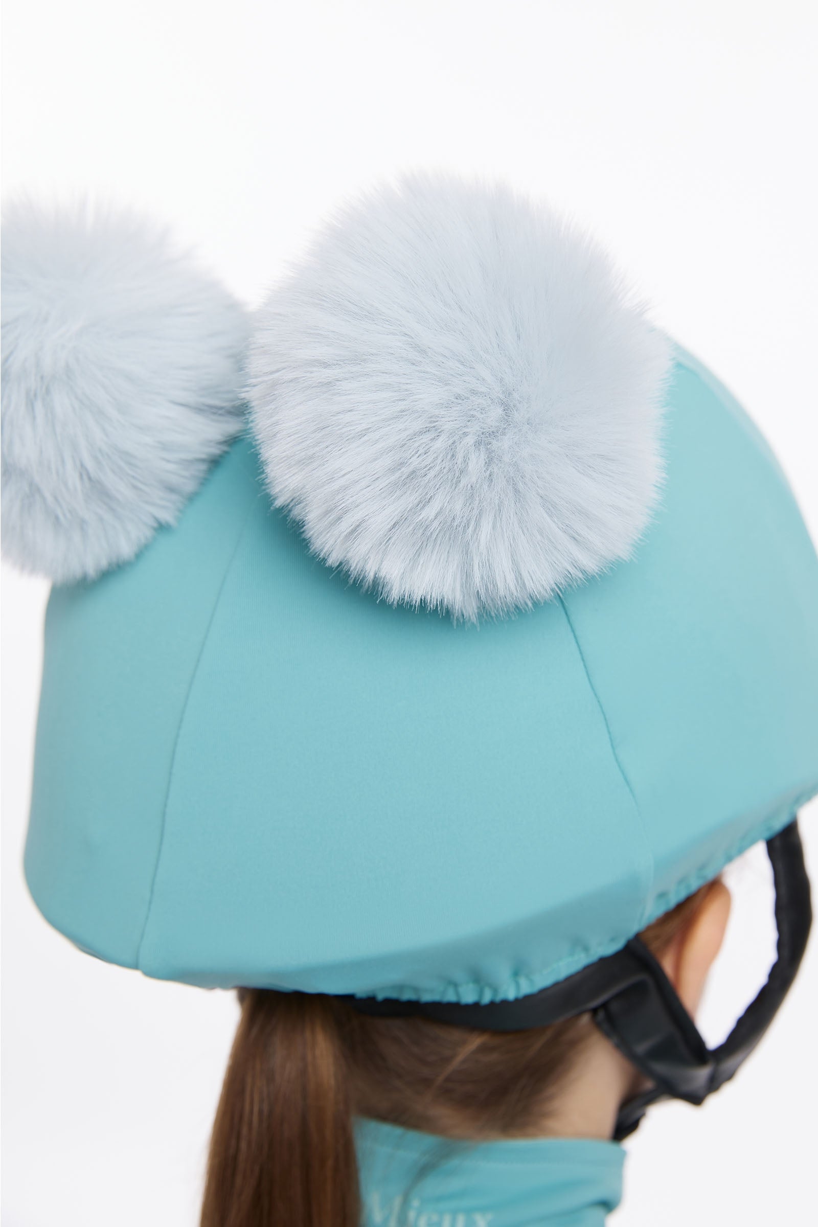 LeMieux Mini Double Pom Hat Silk Accessories