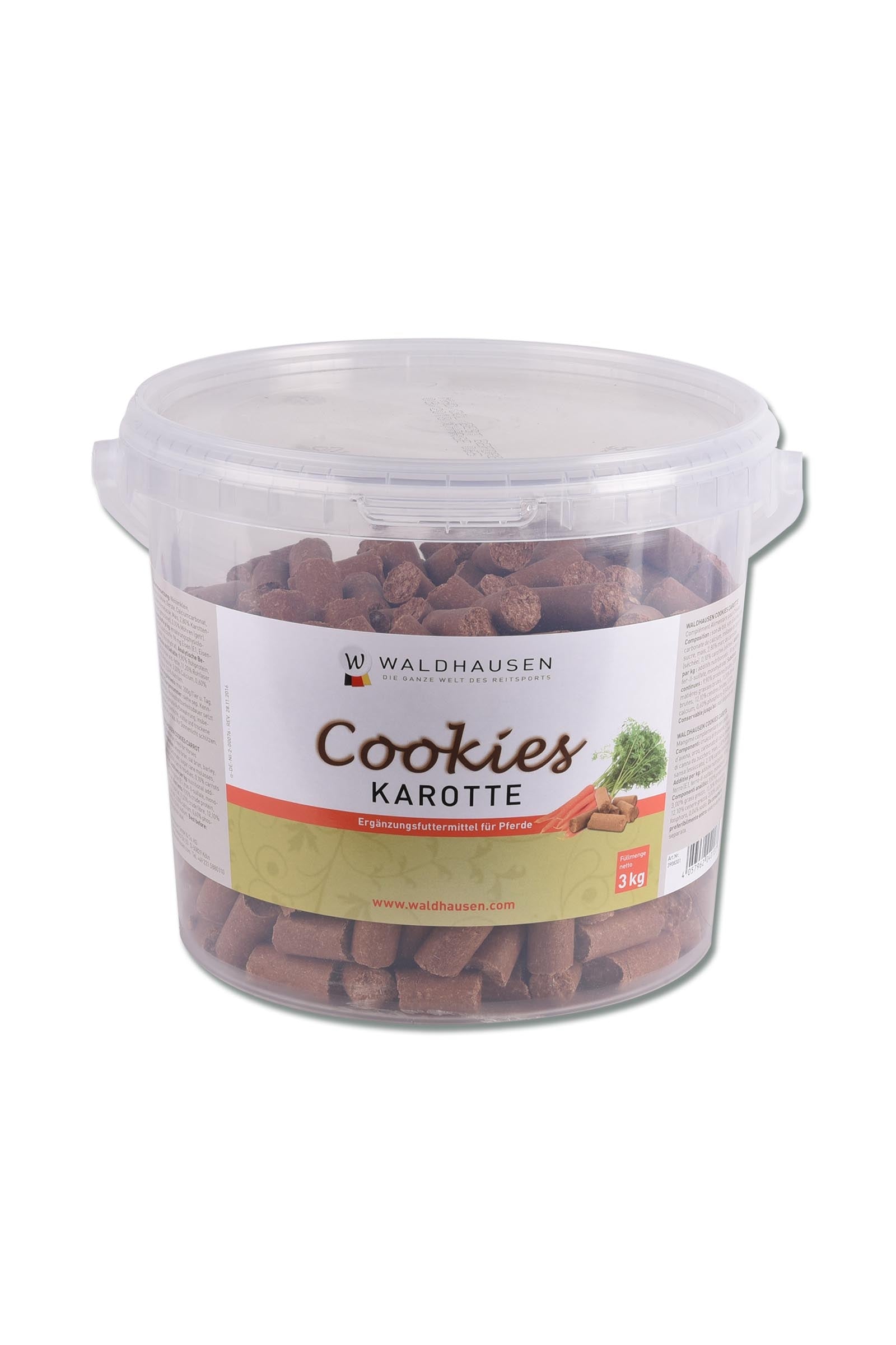 Waldhausen Cookies Carrot, 3000 g Horse Feed & Nutrition