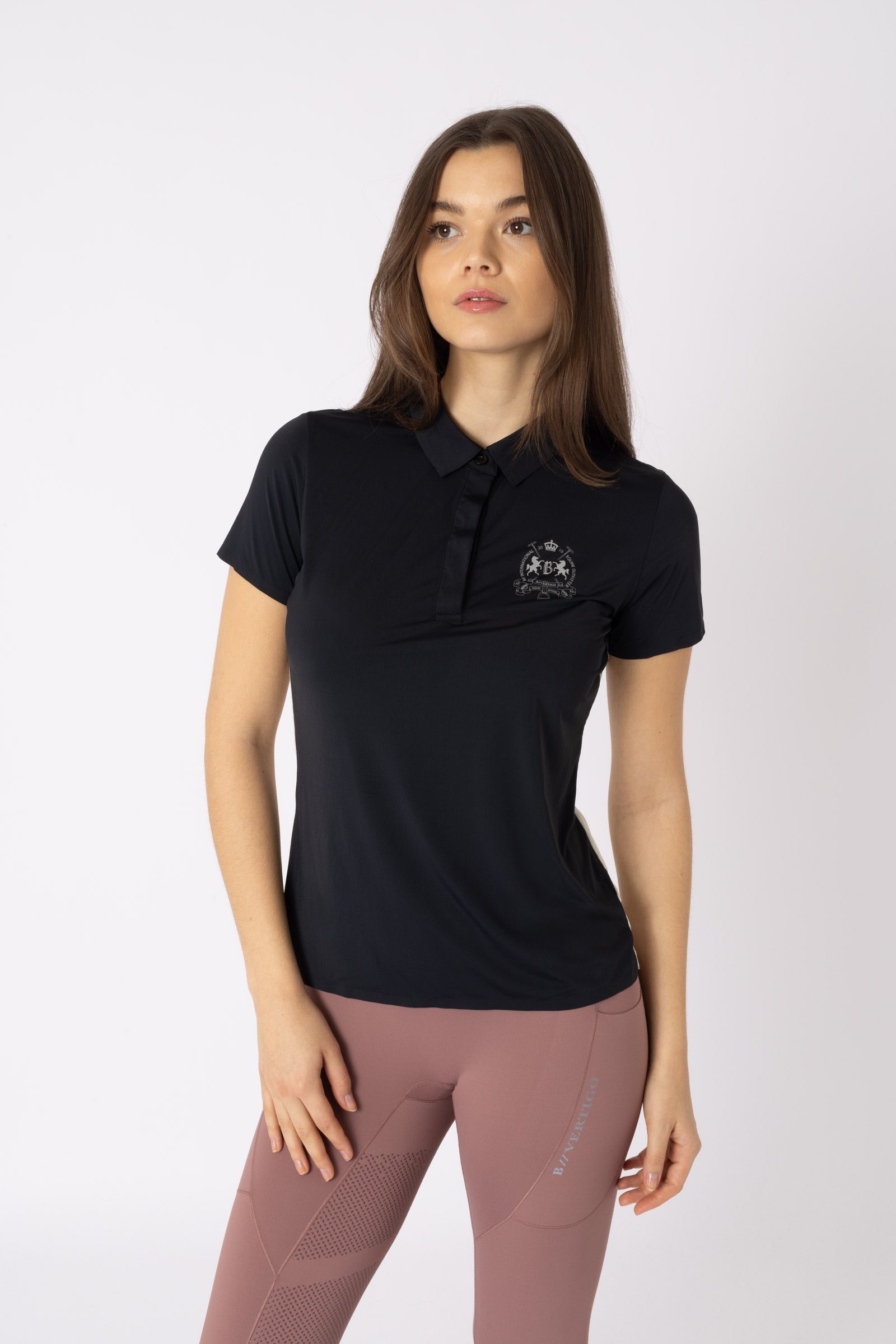 B Vertigo Daphne Women's Seamless Poloshirt Women’s Riding Clothing