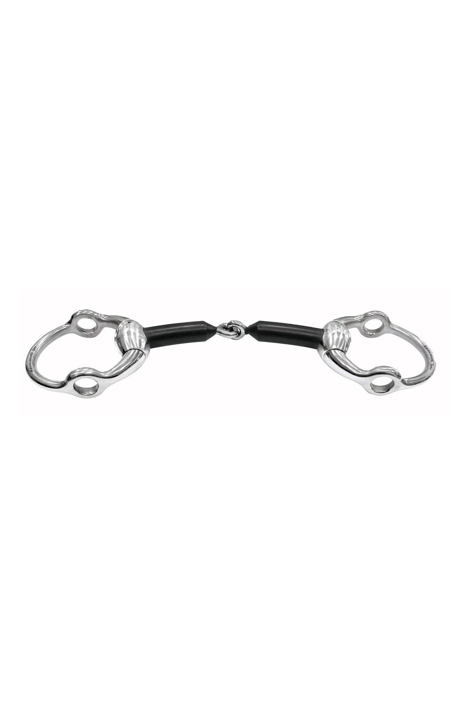 Sprenger olivbett gag Hardcarbon, enkelt ledat, 16 mm, rostfritt stål Bett