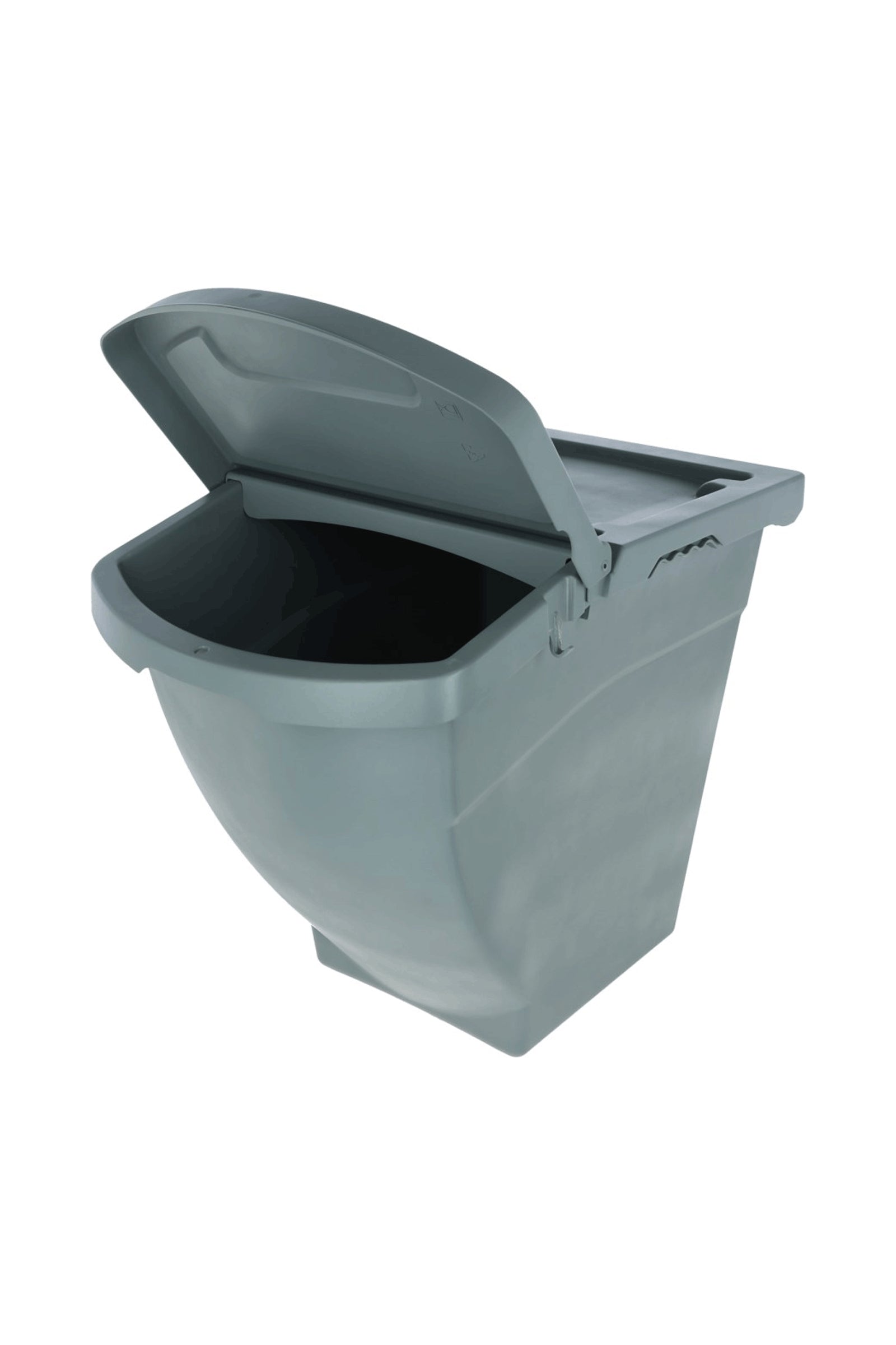 Kerbl Feed Box Stackable With Cover, 40 L Horse Feeders & Waterers