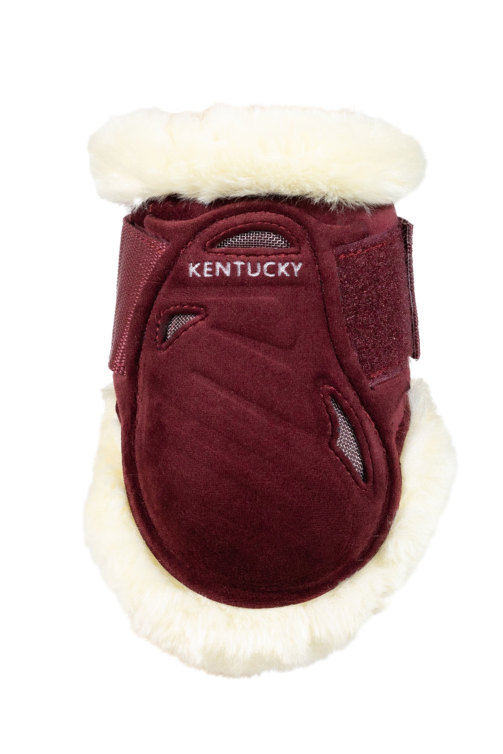 Kentucky Horsewear Kentucky hästutrustning Veganskt fårskinn Unghäst Fetlock Boots Sammet Leg Protection & Hoof Protection for Horses