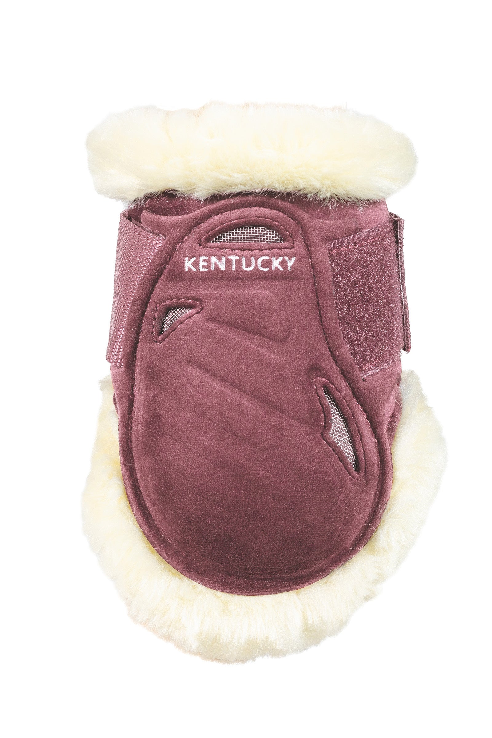Kentucky Horsewear Kentucky hästutrustning Veganskt fårskinn Unghäst Fetlock Boots Sammet Leg Protection & Hoof Protection for Horses