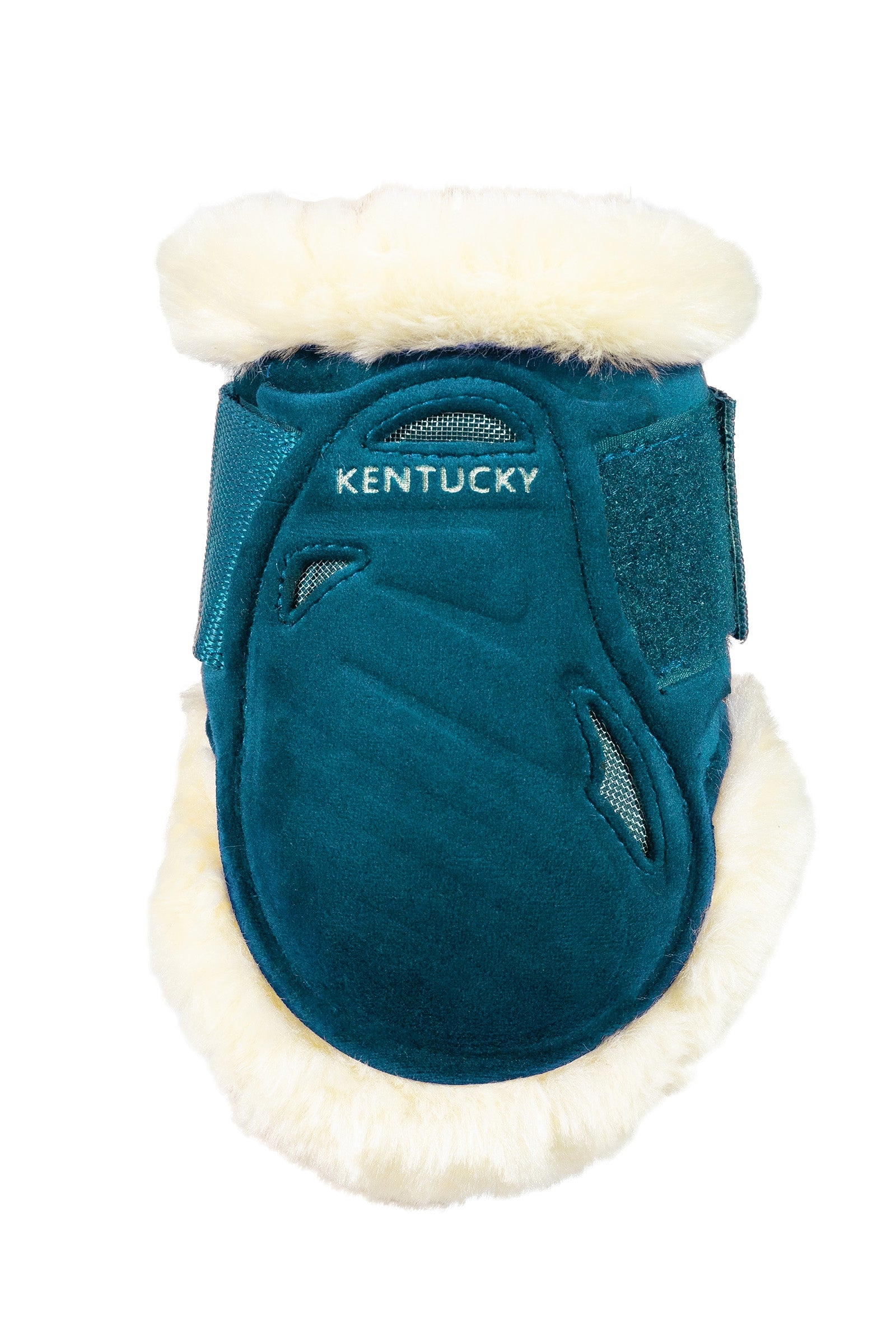 Kentucky Horsewear Kentucky hästutrustning Veganskt fårskinn Unghäst Fetlock Boots Sammet Leg Protection & Hoof Protection for Horses