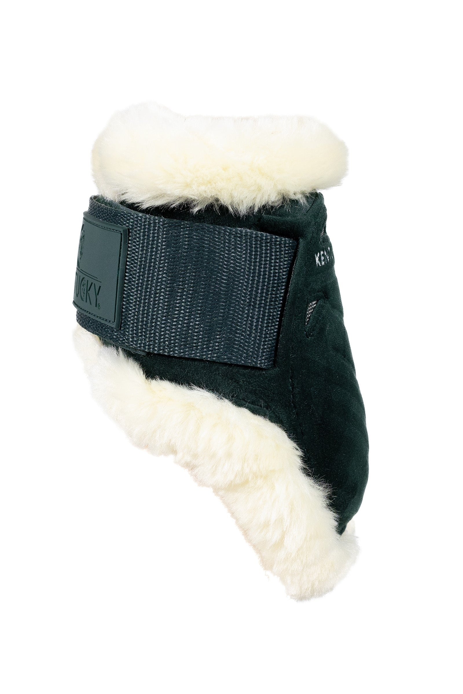 Kentucky Horsewear Vegan Sheepskin Young Horse Fetlock Boots Velvet Leg Protection & Hoof Protection for Horses