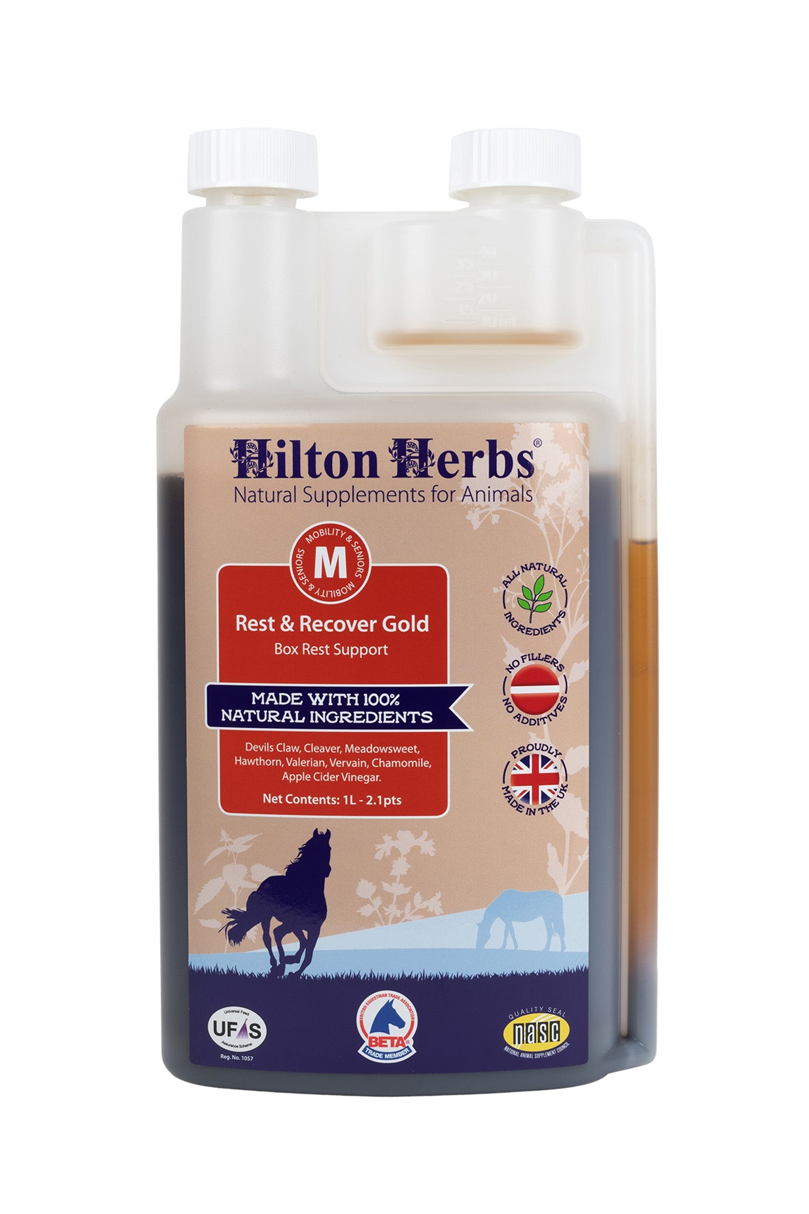 Hilton Herbs Rest & Recover 1 l Horse Feed & Nutrition