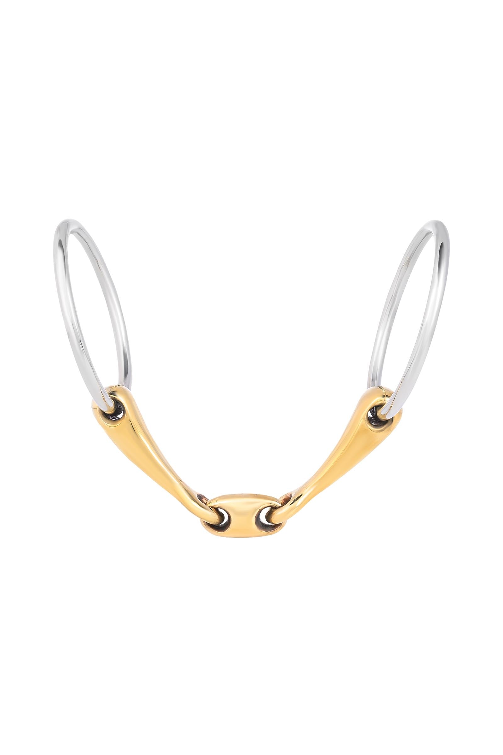 Waldhausen Cyprium Snaffle Bit, Double Jt., 14 mm Horse Bits
