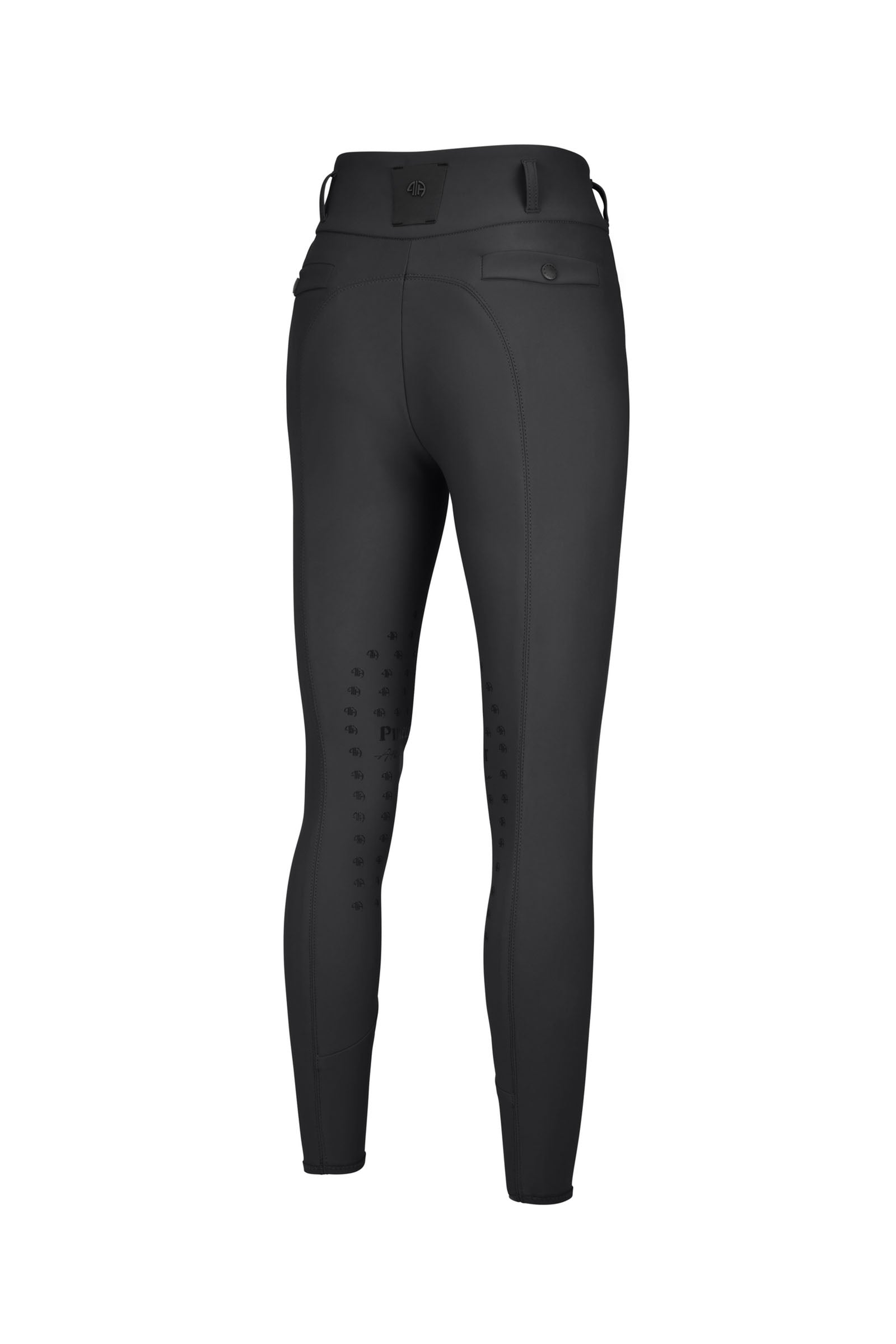 Pikeur Linn Högmidjade Sd Ridbyxor med Knä Grip Womens Breeches