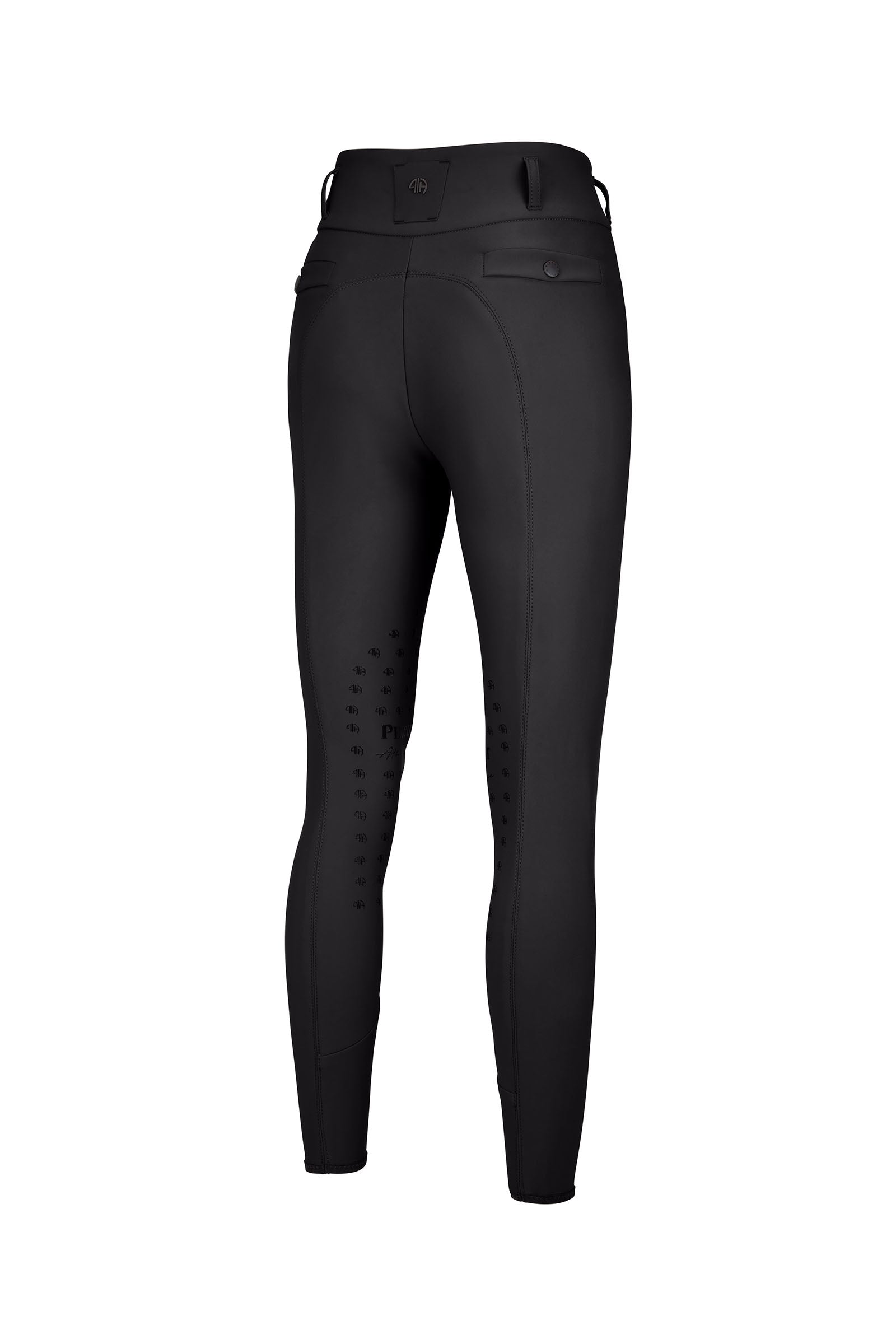 Pikeur Linn Högmidjade Sd Ridbyxor med Knä Grip Womens Breeches