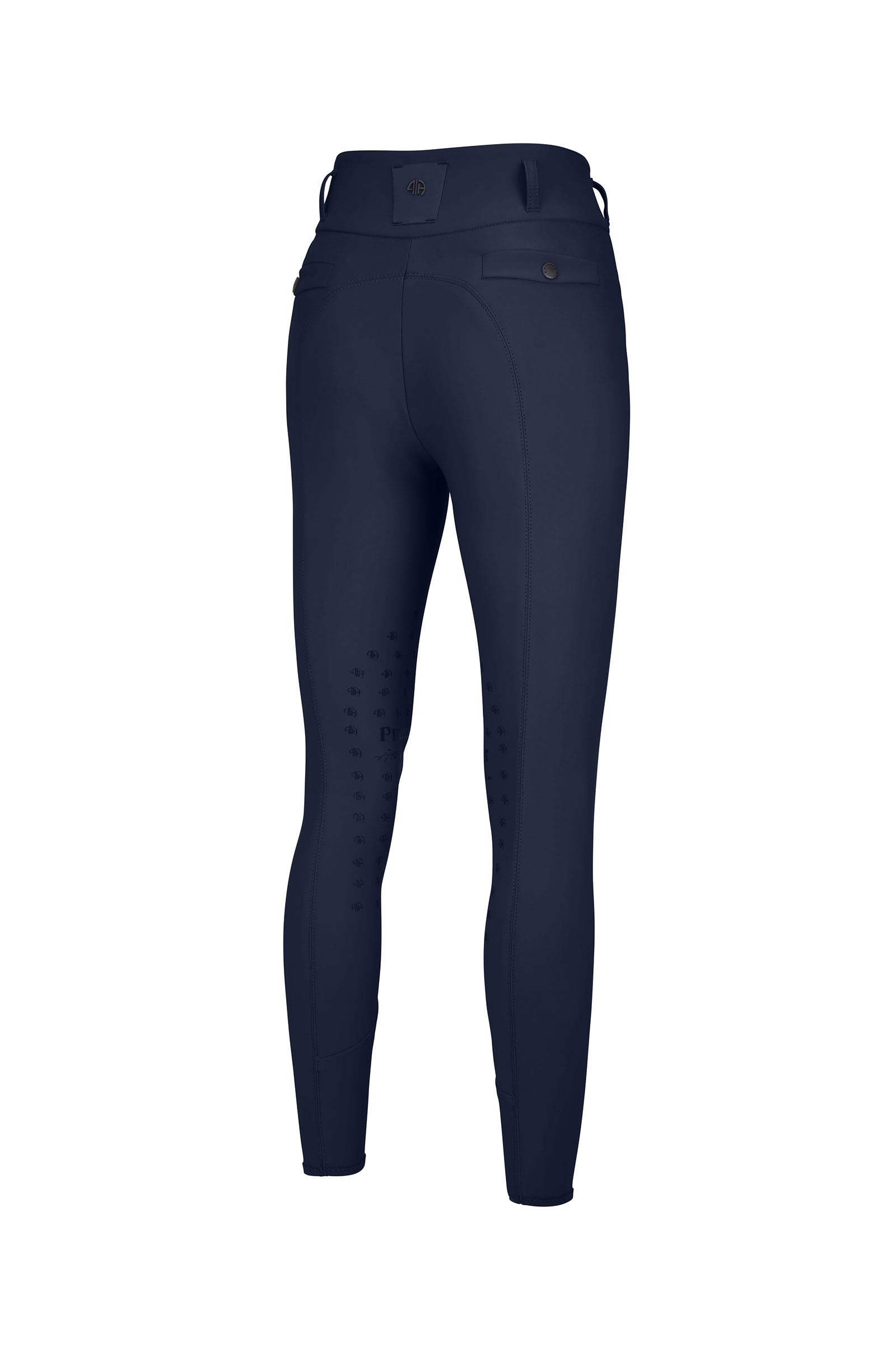 Pikeur Linn Högmidjade Sd Ridbyxor med Knä Grip Womens Breeches