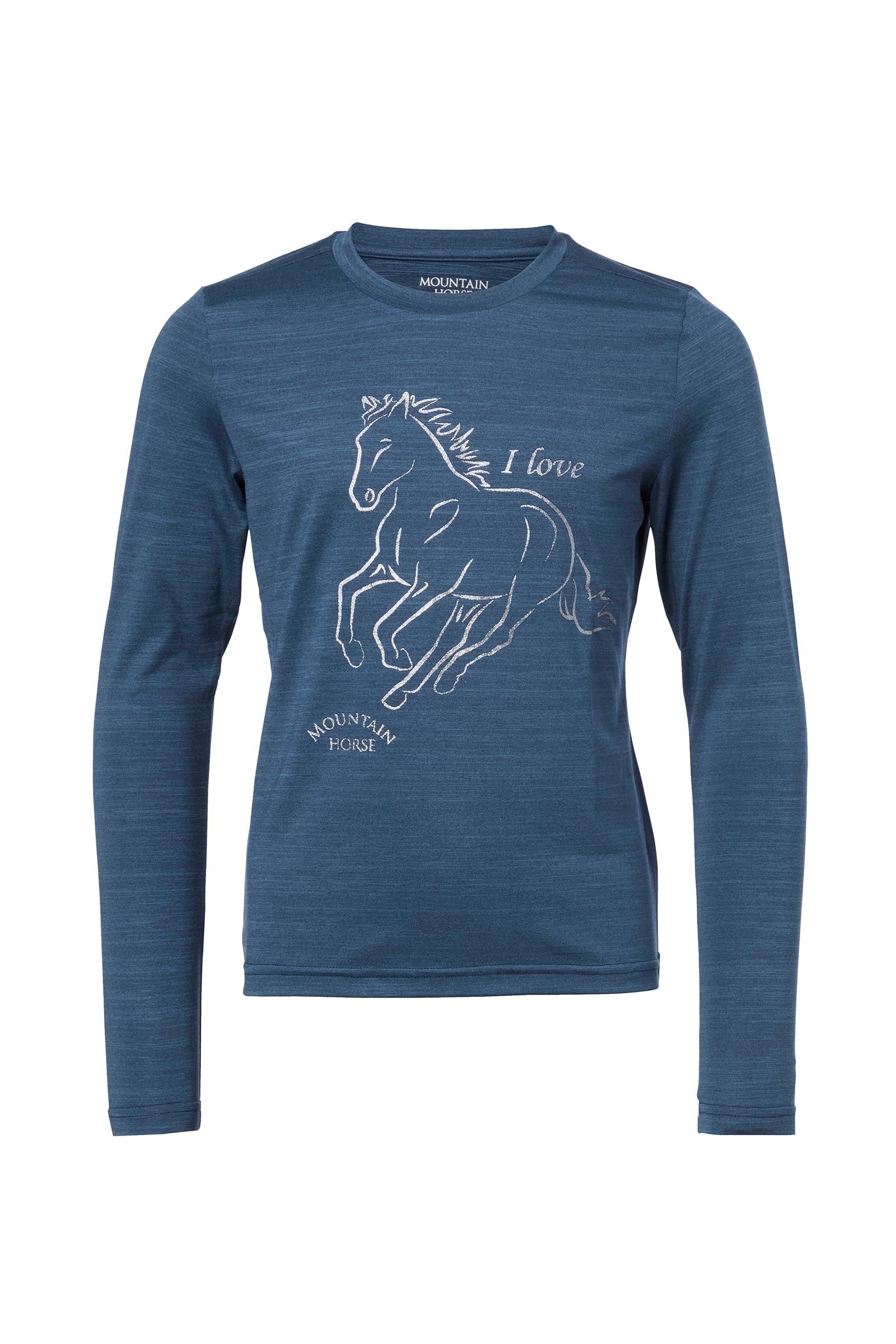 Mountain Horse Lovely Kids´ Long Sleeve Top Barnridkläder