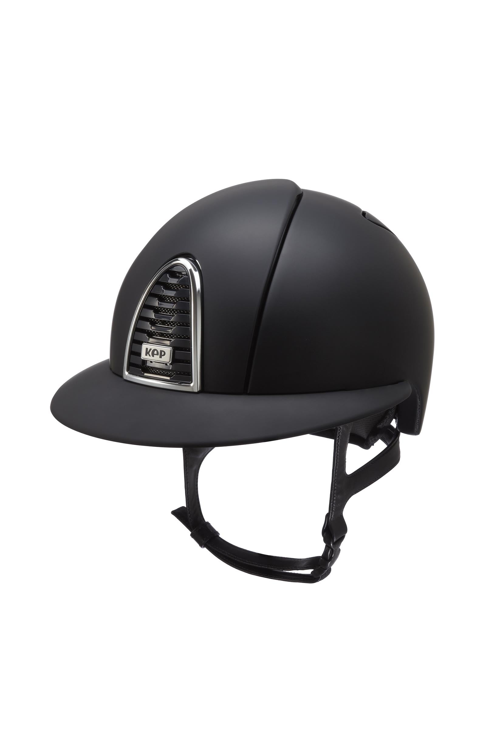 KEP Helmets KEP Cromo 2.0 Textile/Raw Polo Riding Helmet With Extra Visor, App Compatible Ridhjälmar & Säkerhetsvästar