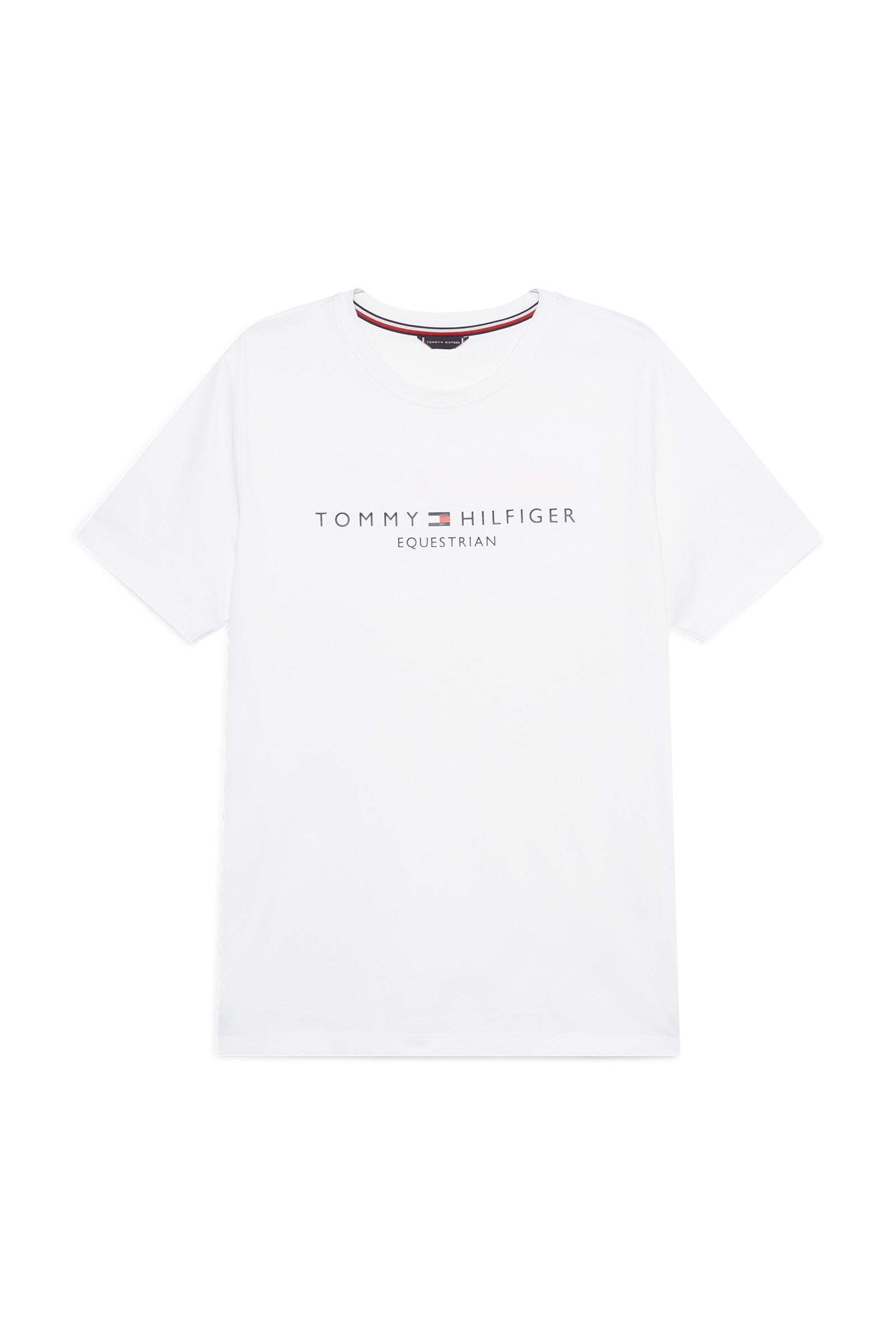 Tommy Hilfiger Equestrian Williamsburg T-shirt med grafiskt tryck och korta ärmar Herridkläder