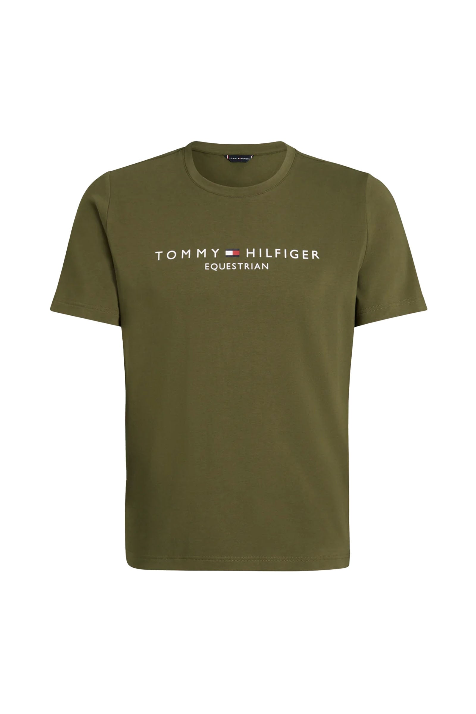Tommy Hilfiger Equestrian Williamsburg T-shirt med grafiskt tryck och korta ärmar Herridkläder