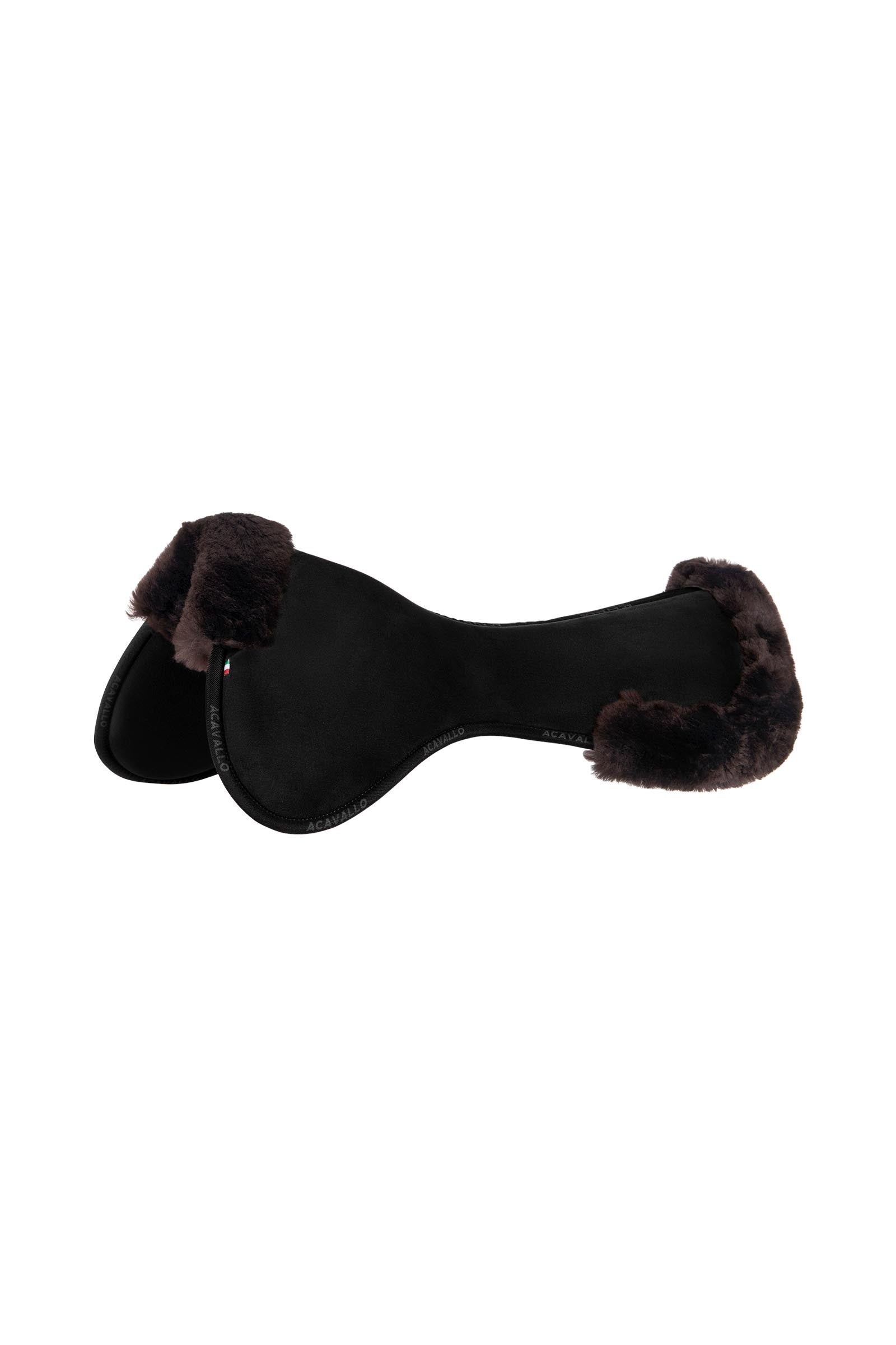 Acavallo Close Contact Memory Foam Halfpad with Sheepskin Saddle Pads