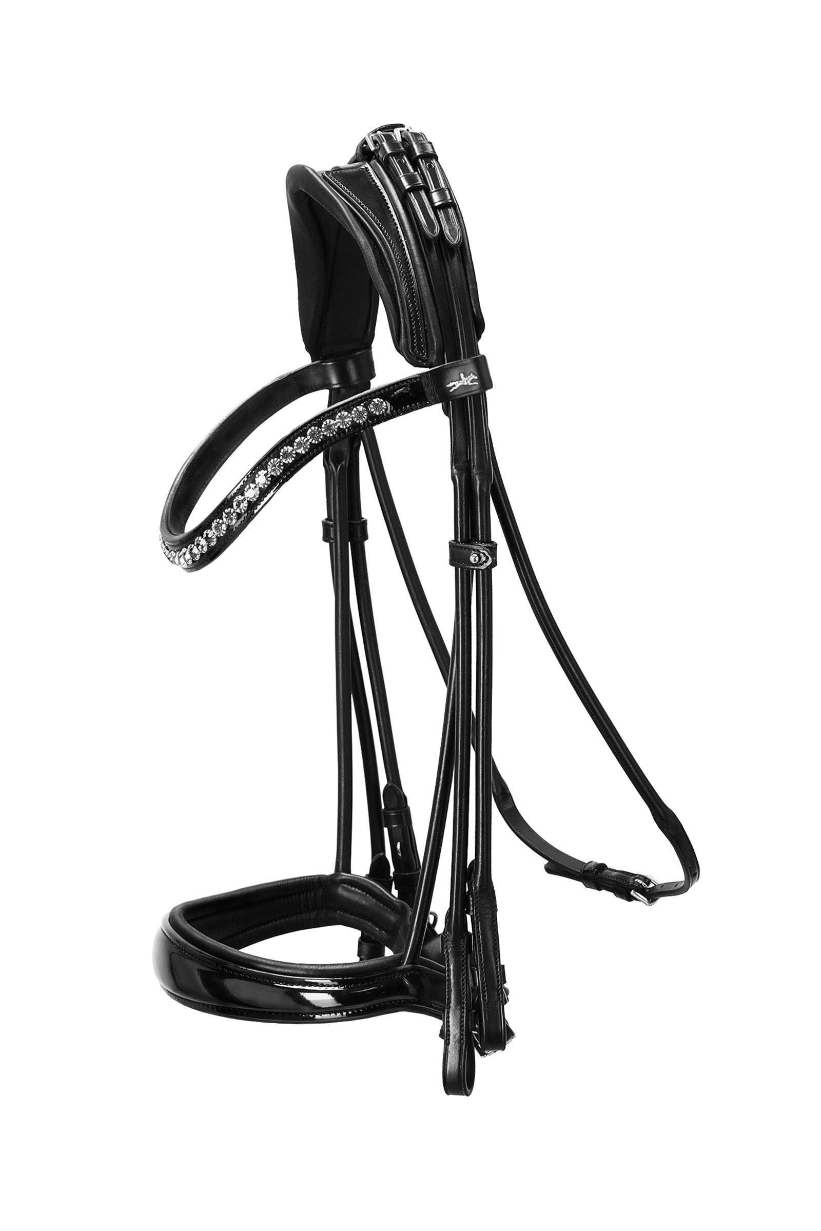 Schockemöhle Sports Kensington Double Bridle rolled Bridles & Reins