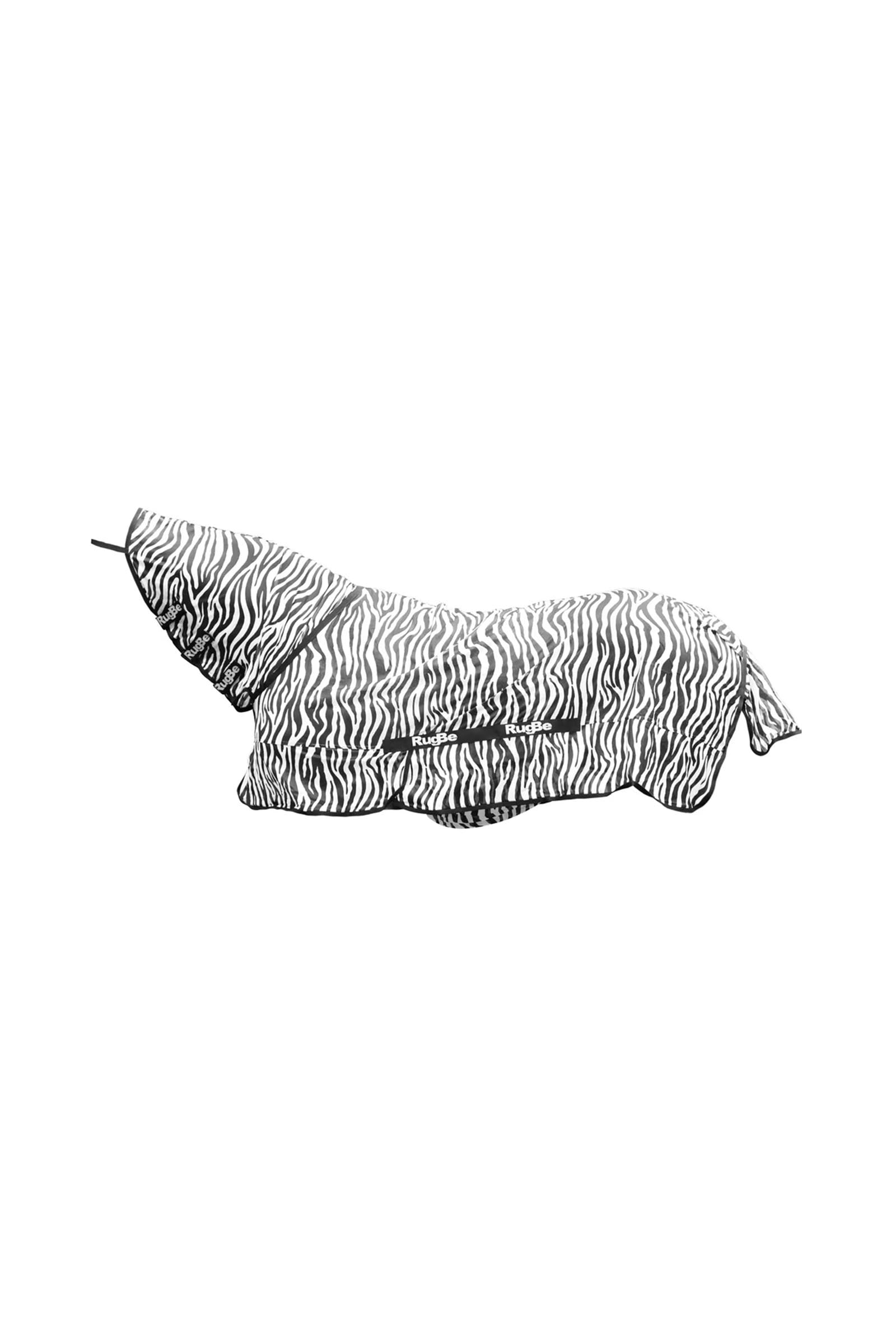 Covalliero RugBe Zebra Fly Sheet With Tail Flap Horse Rugs