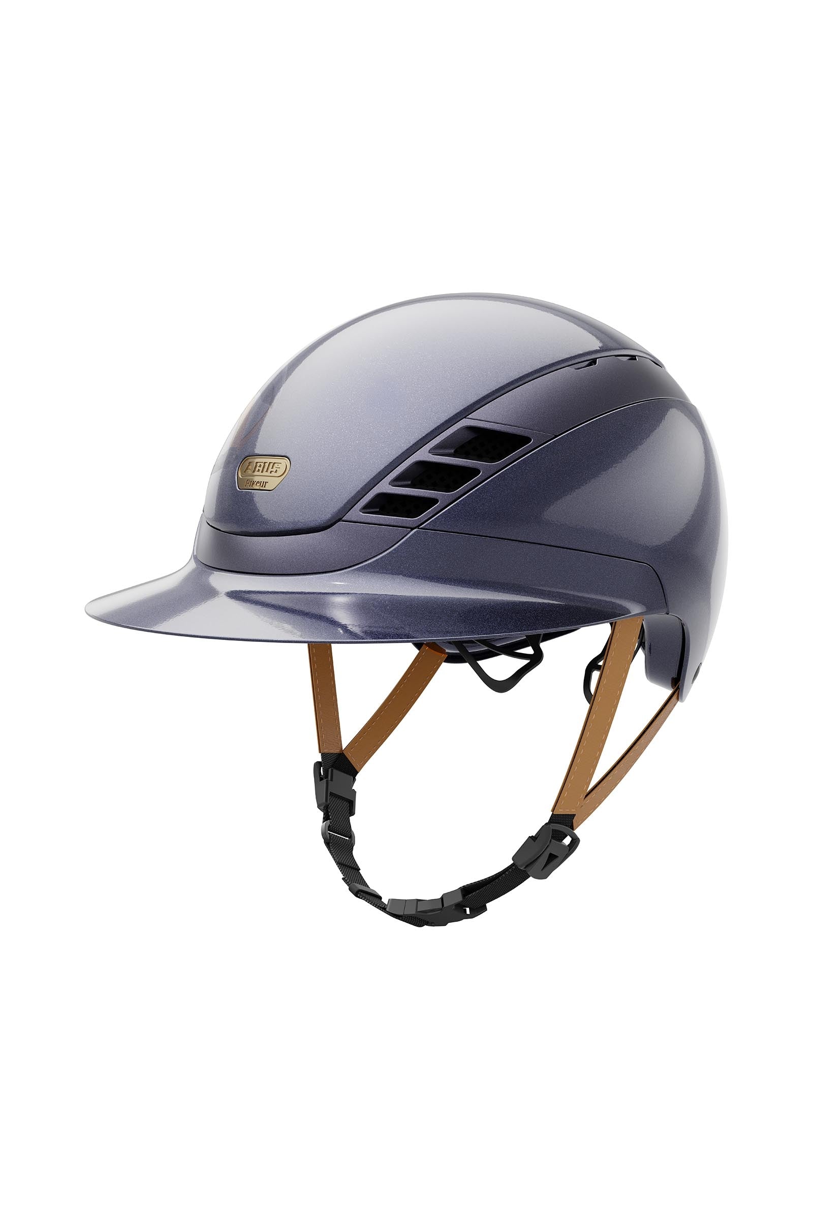 Abus AirLuxe Pure Ridhjälm med lång skärm Ridhjälmar & Säkerhetsvästar
