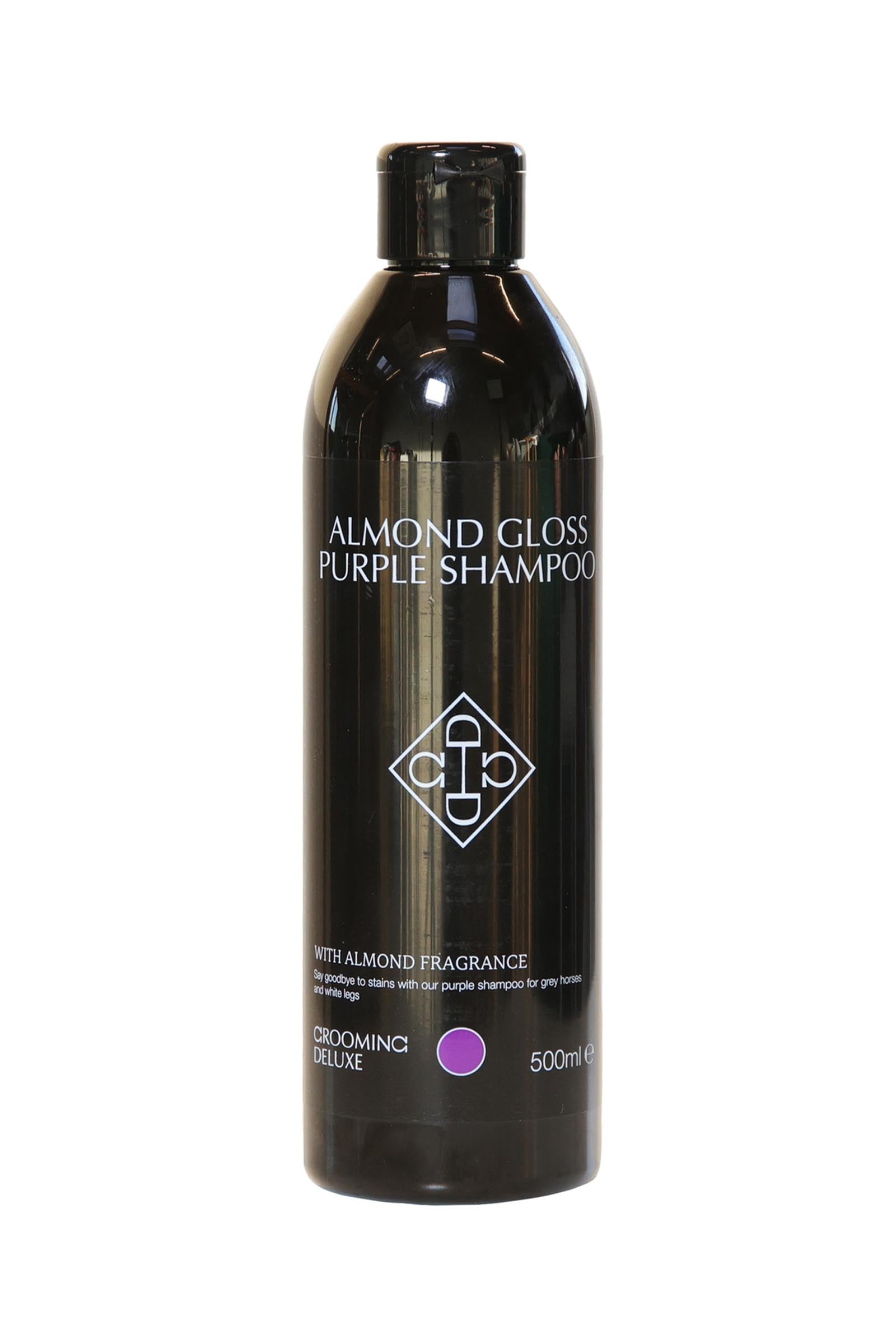 Grooming Deluxe Mandel gloss lila schampo, 500 ml Hälsovård