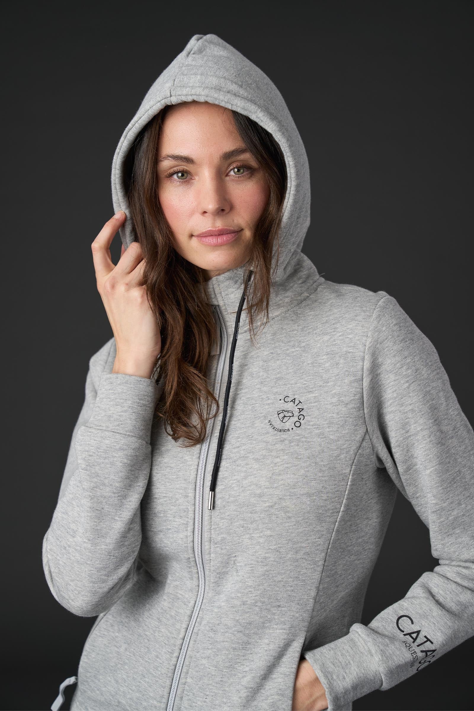 Catago Natalie Women´s Zip Hoodie Women’s Riding Clothing