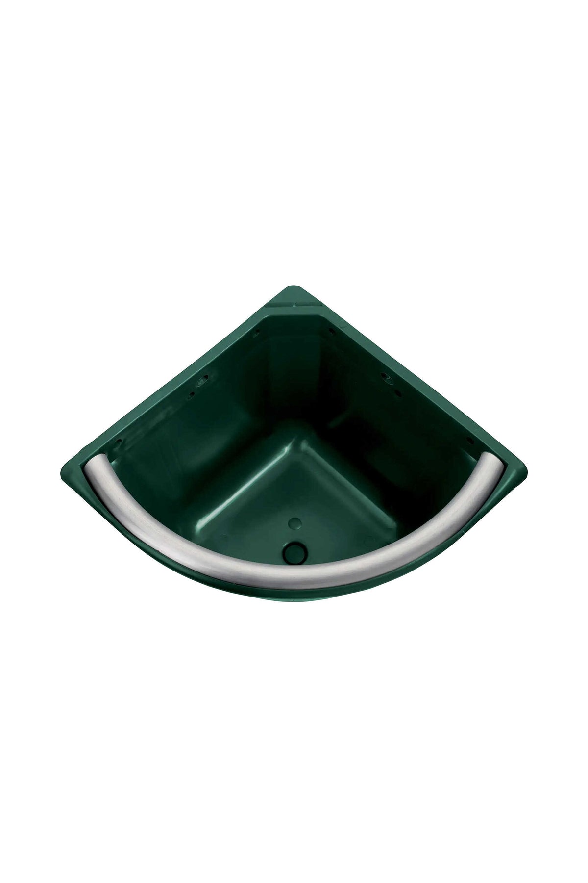 HIPPOTONIC Corner Manger With Aluminium Front Horse Feeders & Waterers