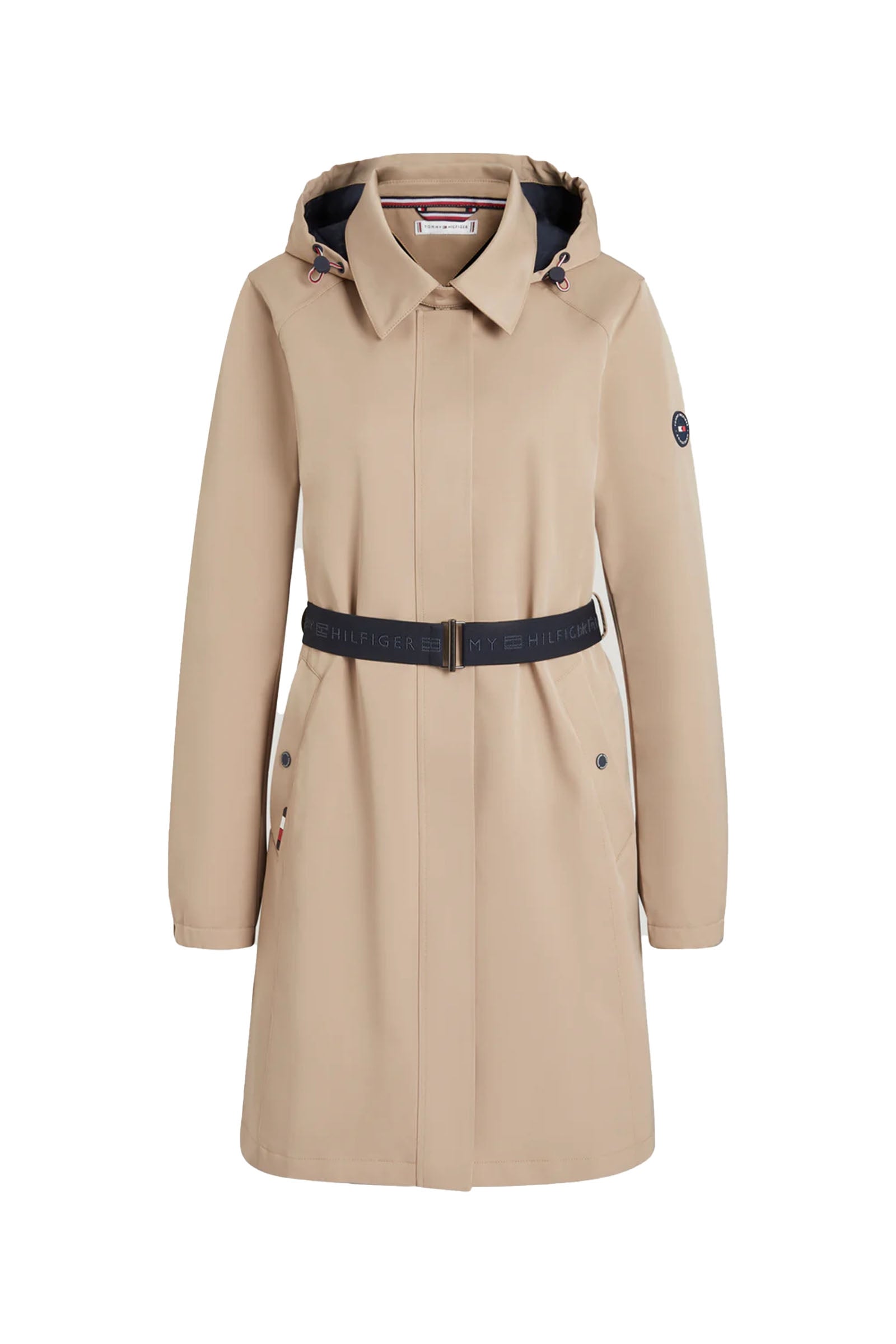 Tommy Hilfiger Equestrian Edinburgh teknisk trenchcoat Damridkläder