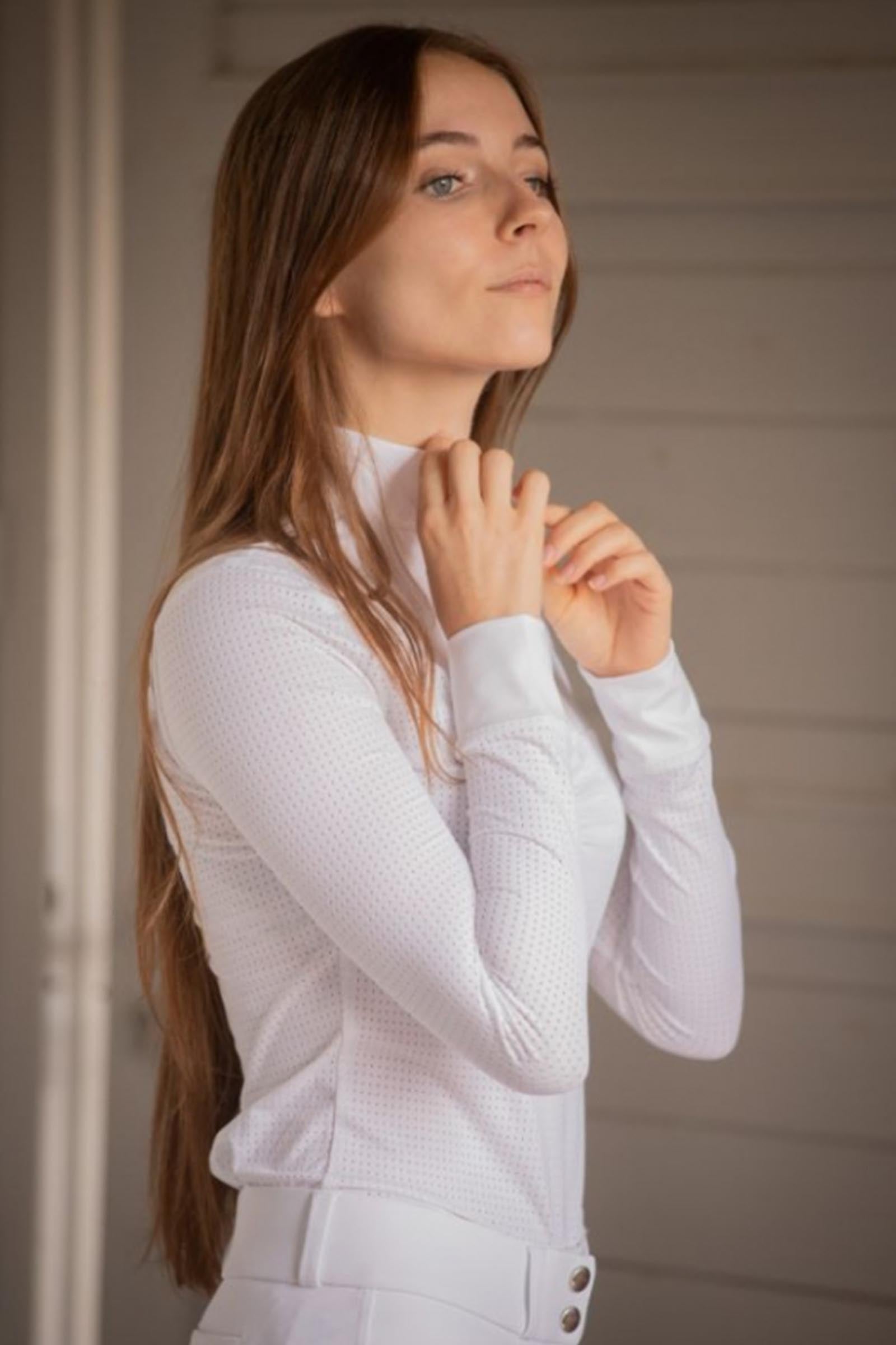 PENELOPE Florence Women´s Long-Sleeve Show Polo Shirt Women’s Riding Clothing