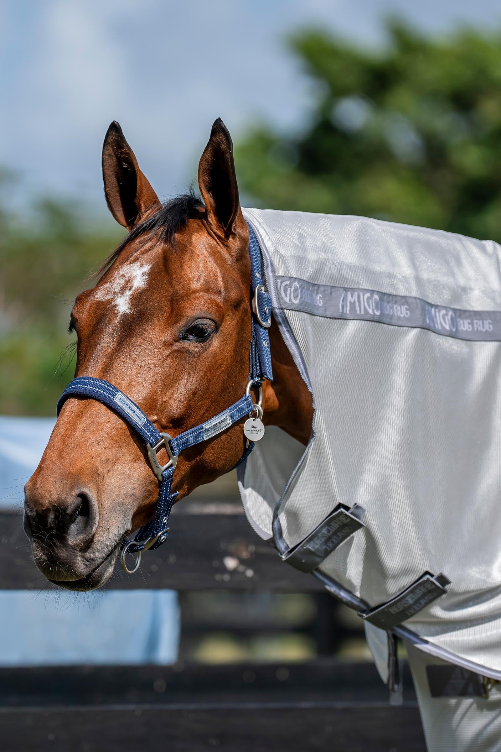 Horseware Amigo halsdel till flugtäcke, UV-skydd Hästtäcken