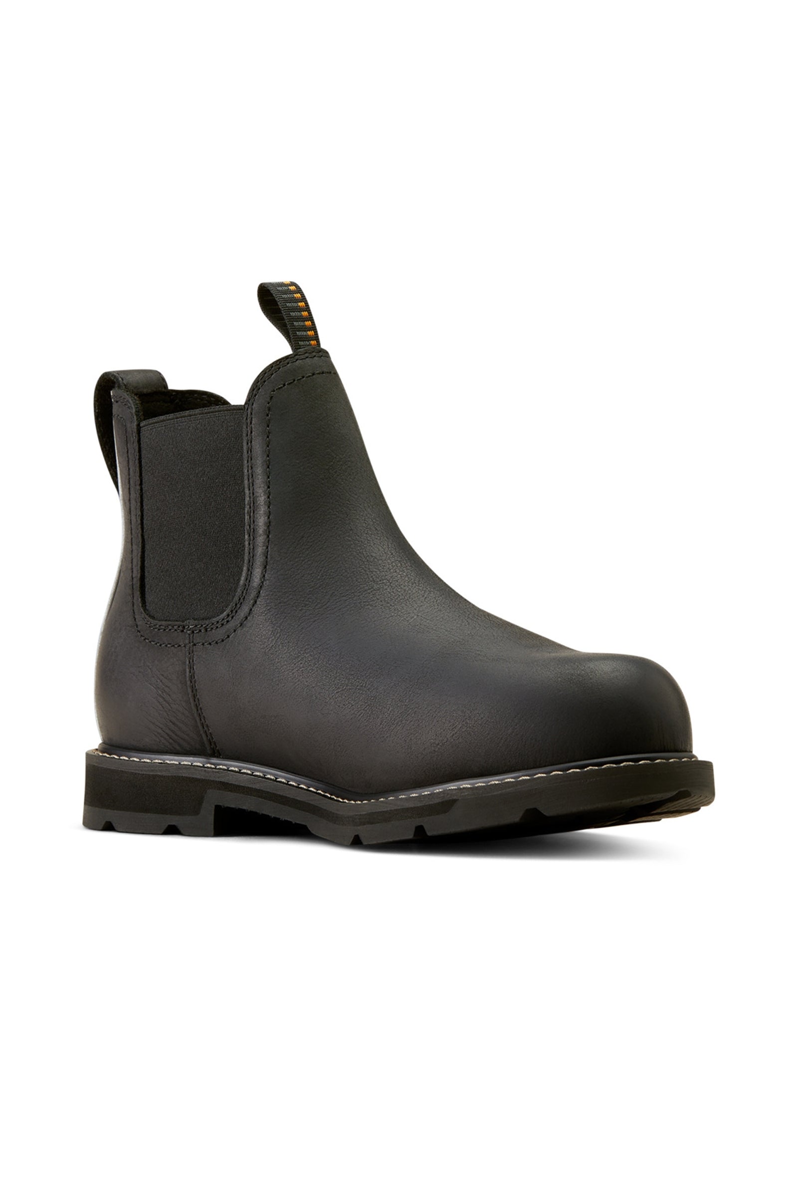 Ariat Turbo Chelsea H2O Stivali Lavoro Impermeabili Pelle Aged Bark, Punta Morbida EH, Taglia 9 D