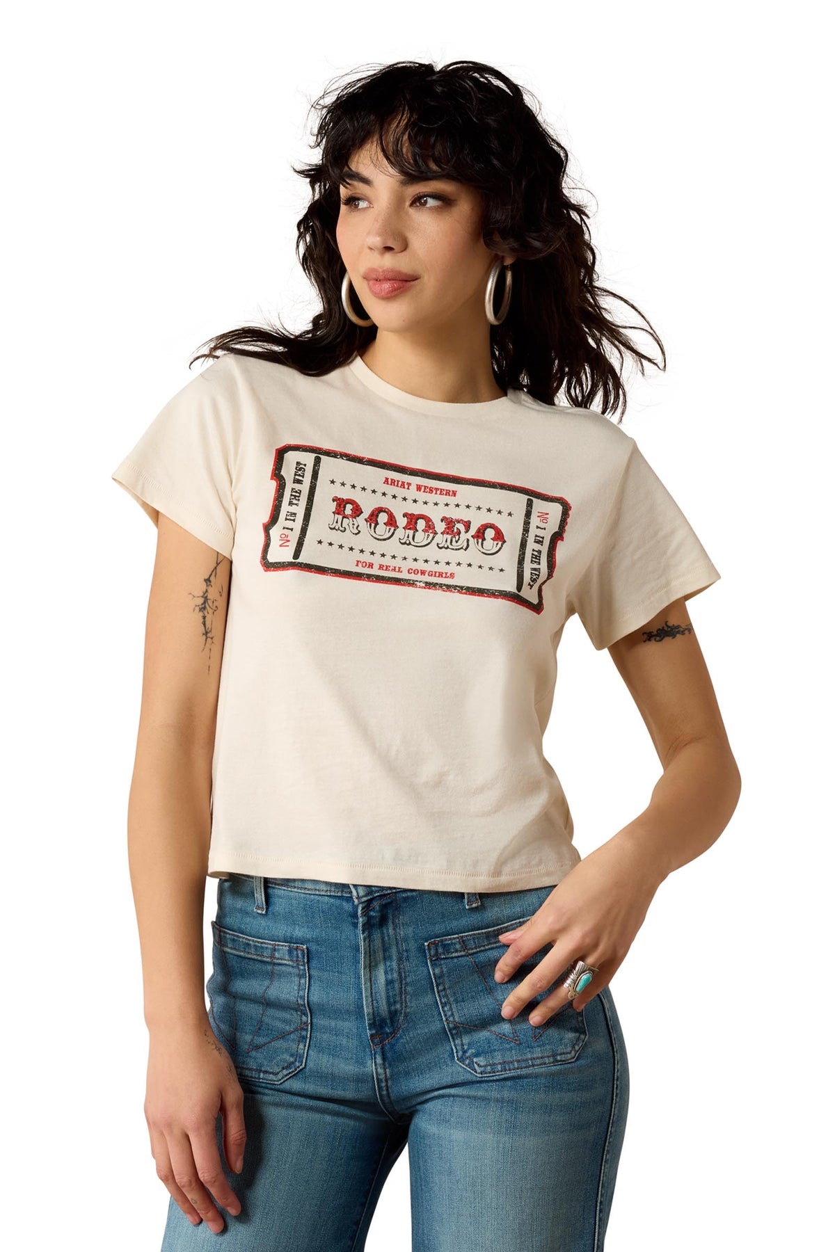 Ariat Dam One in the West T-shirt Damridkläder