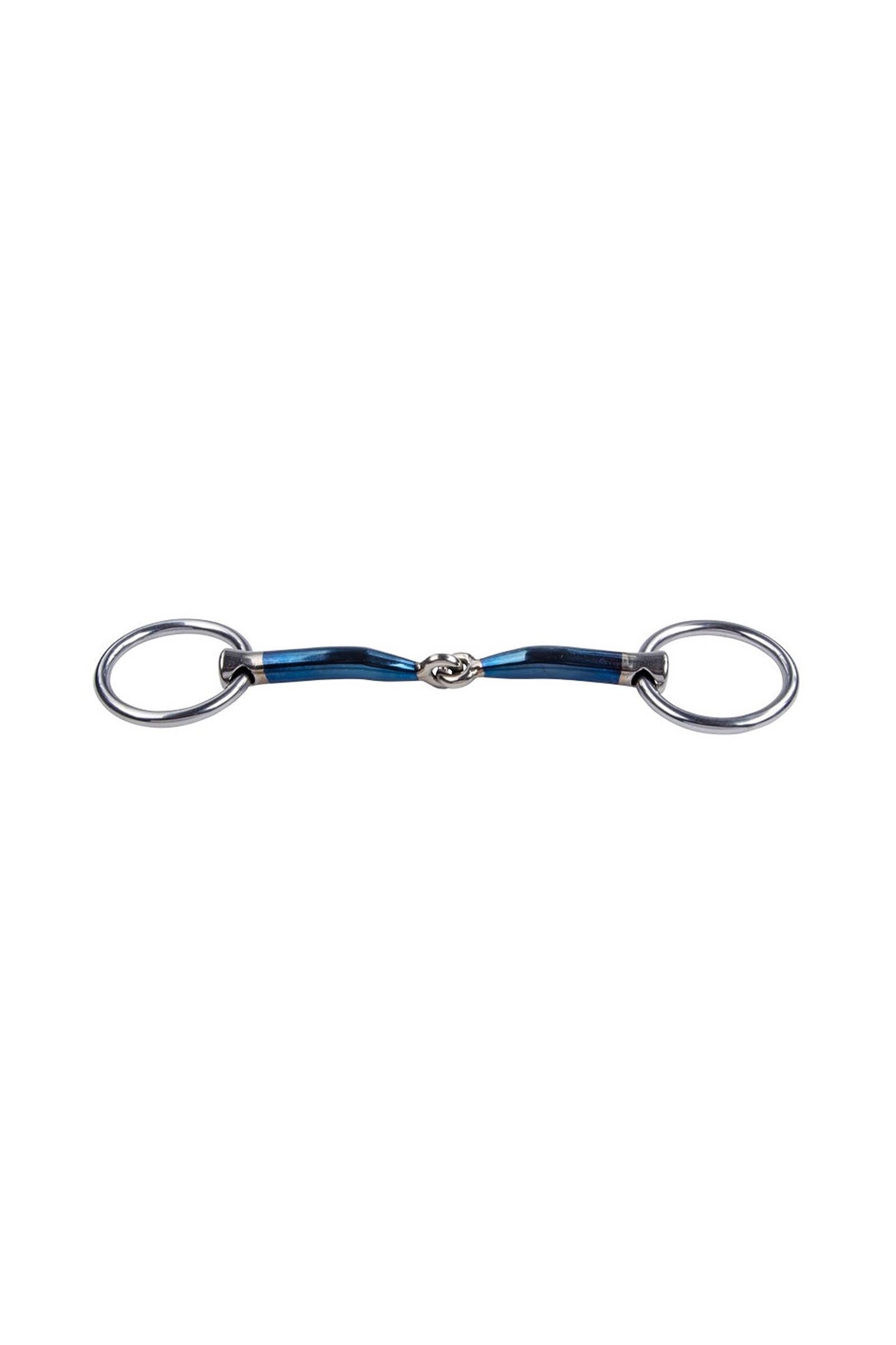 Trust Equestrian Sweet Iron loose ring bradoon jointed, 12mm Horse Bits