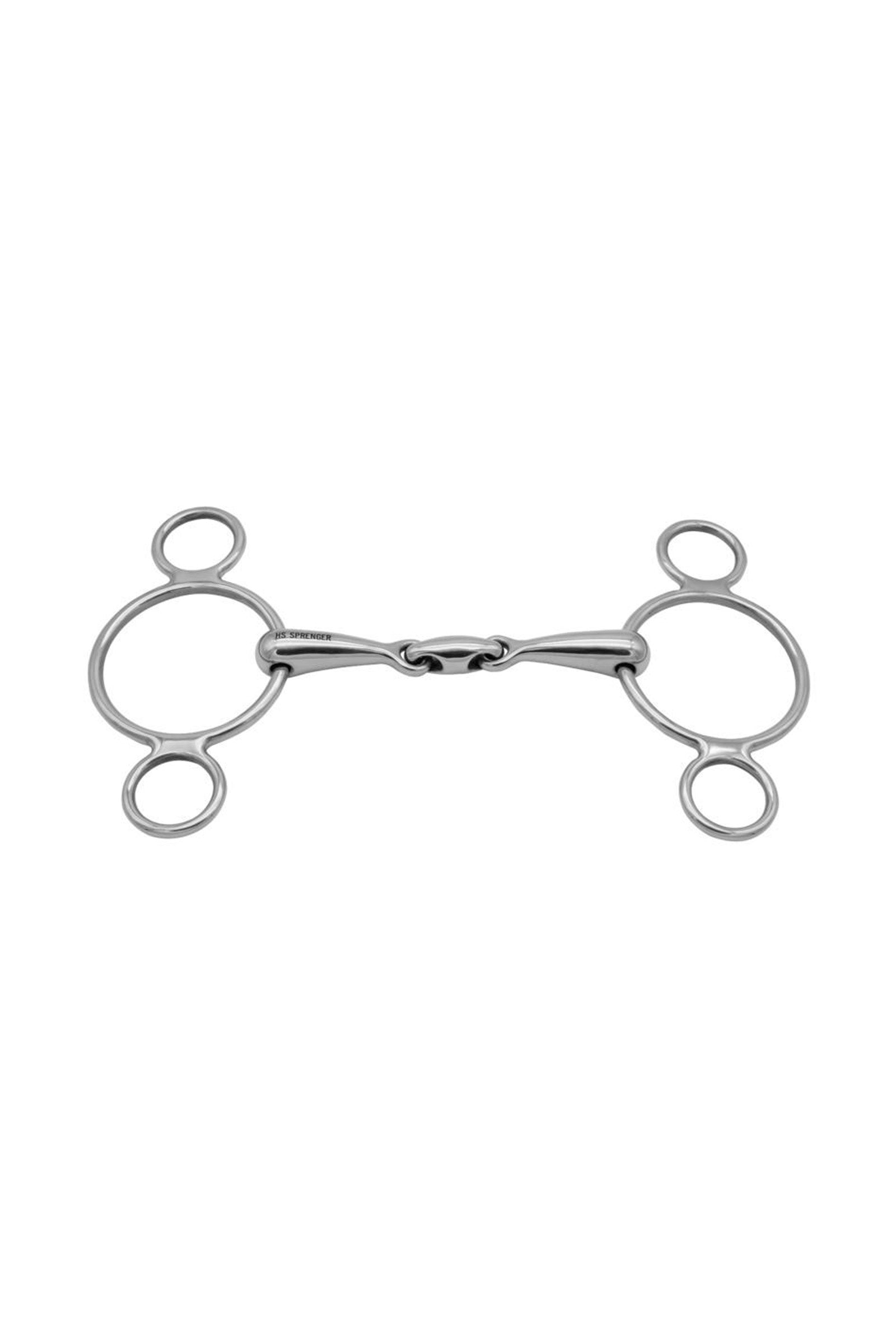 Sprenger 3 ring bett Vienna, dubbelt ledat, 16 mm, rostfritt stål Bett