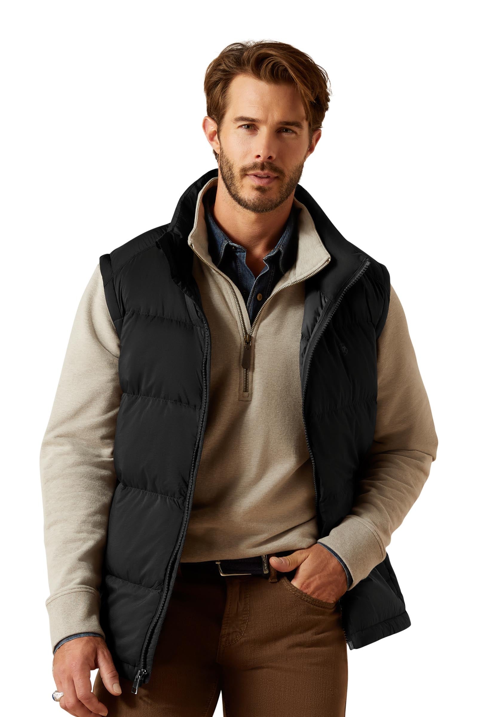 Ariat Mens UltraPuff Down Vest Mens Riding Clothing