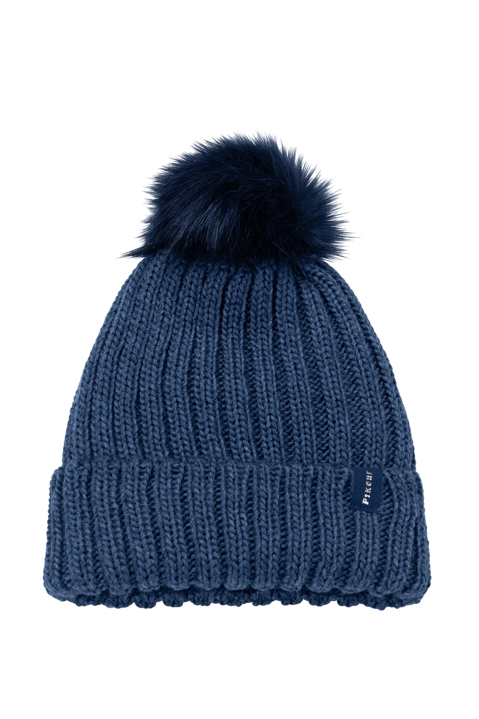 Pikeur mössa med pom pom av päls Accessoarer
