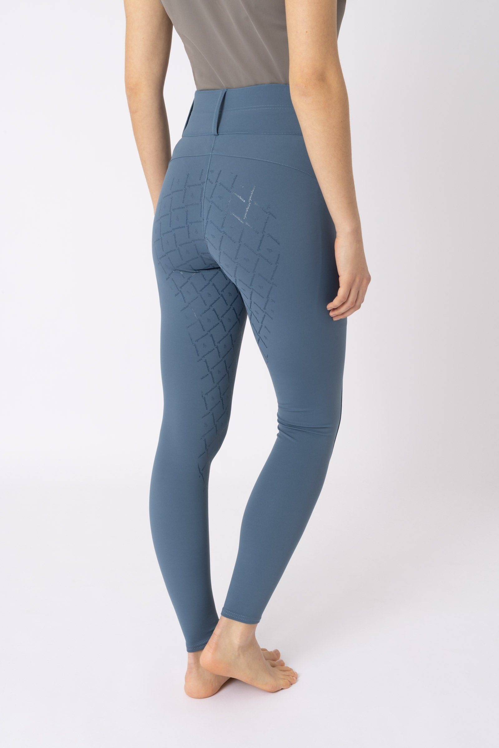 Horze Sophie ridbyxor med hög midja och helskodd, damstorlek Womens Breeches