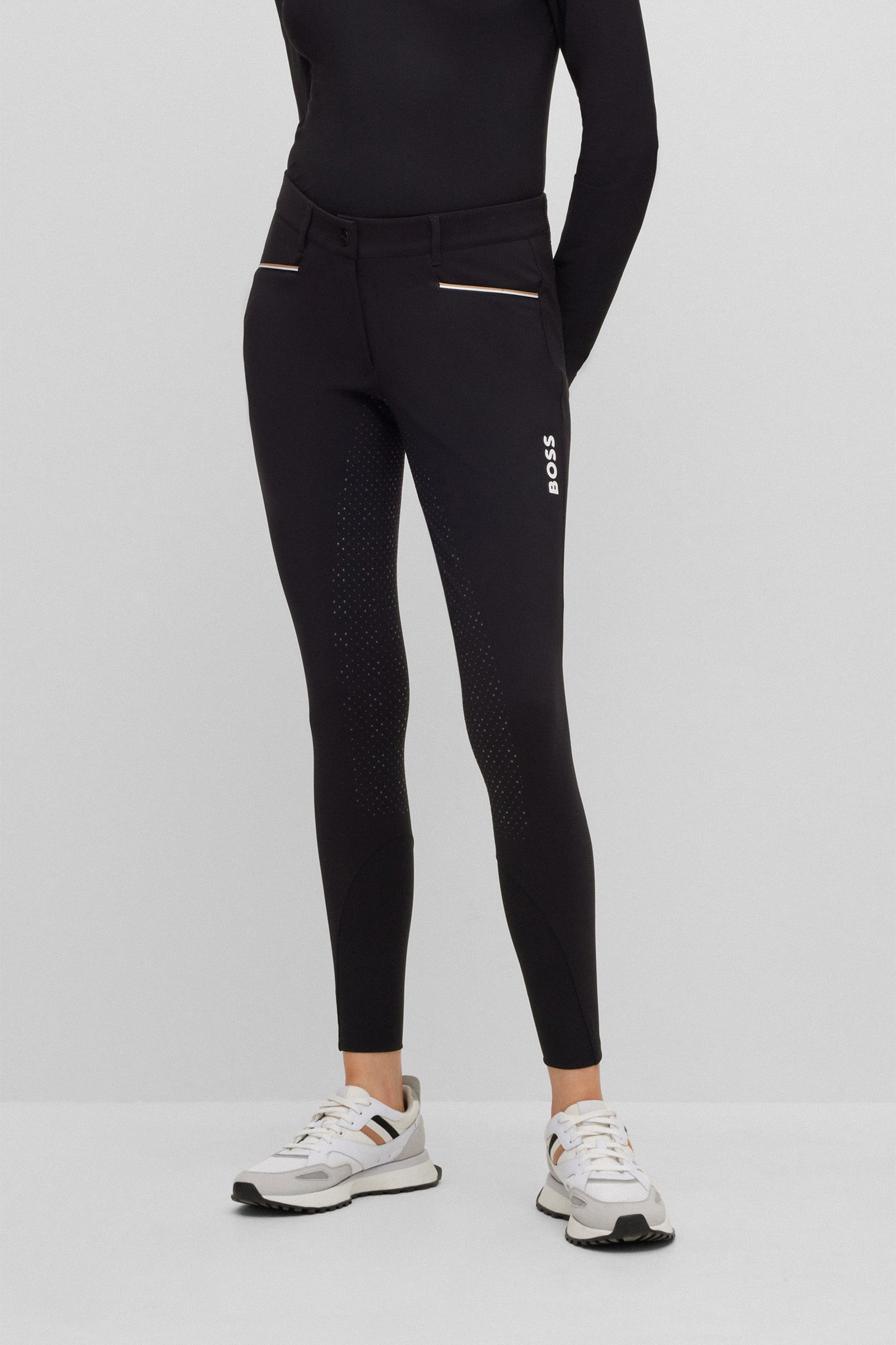 BOSS Equestrian Boss Heather Women's Full Grip Breeches Womens Breeches