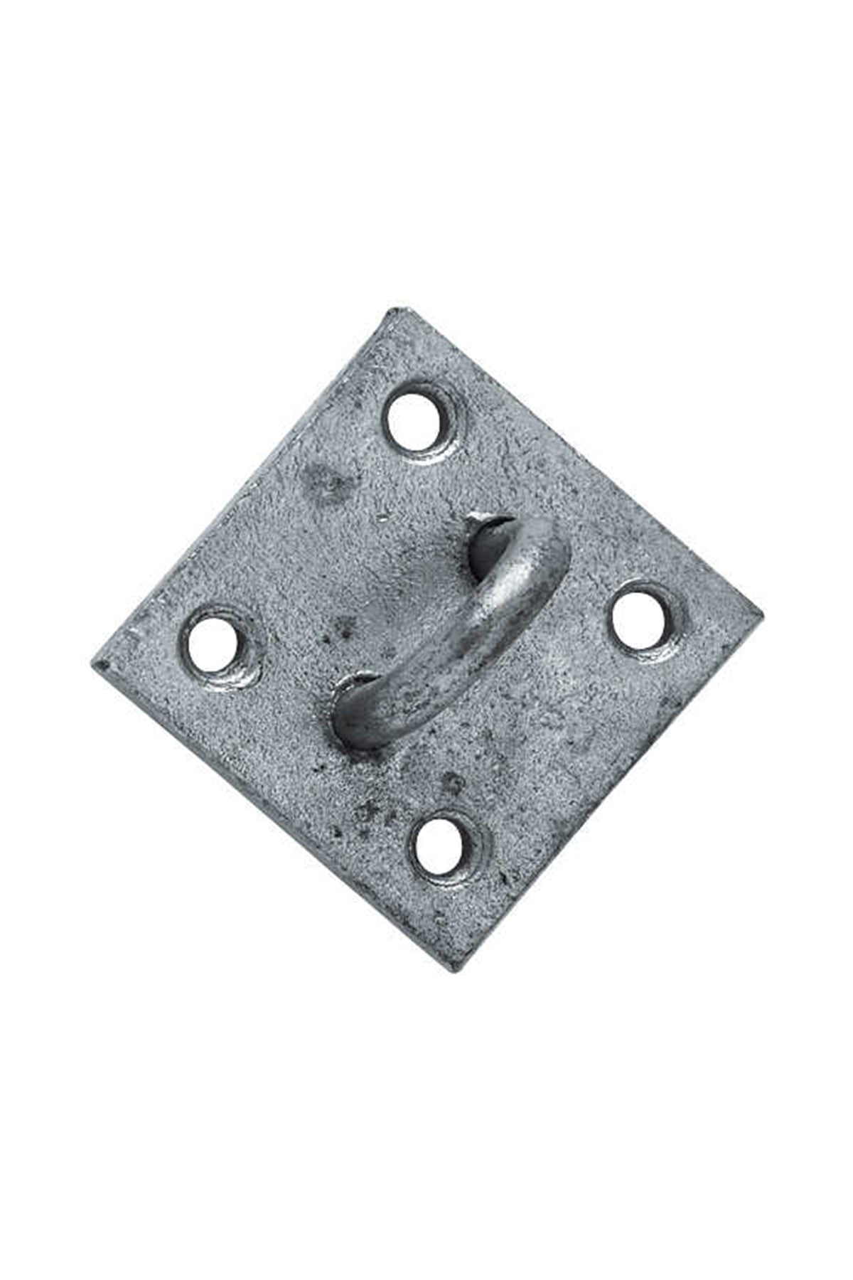HIPPOTONIC Galvanised Tying Plate & Ring Stable Equipment